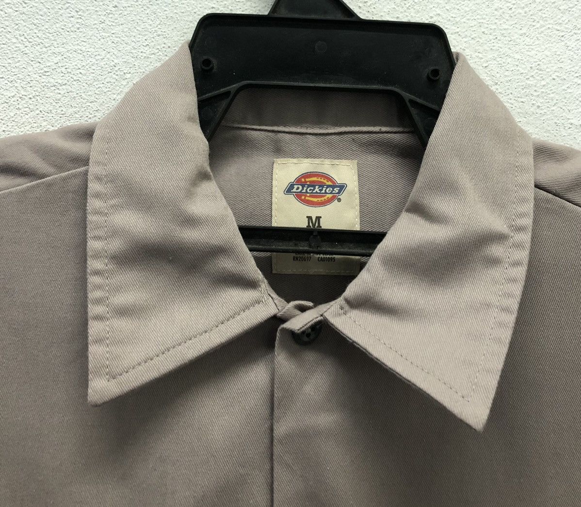 Dickies × Vintage Dickies Short Sleeve Work Shirt (Gray, Size M) Size US M / EU 48-50 / 2 - 3 Thumbnail