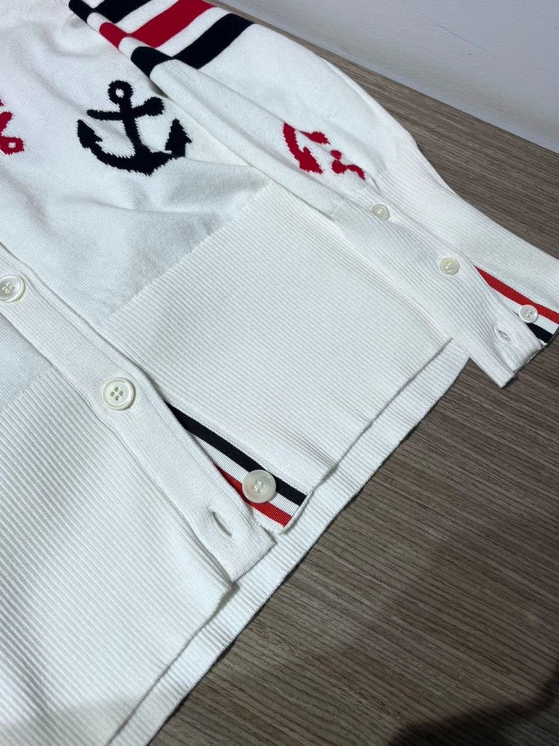 Thom Browne Thom Browne Ship anchor knit sweater Size US XXS / EU 40 - 9 Thumbnail