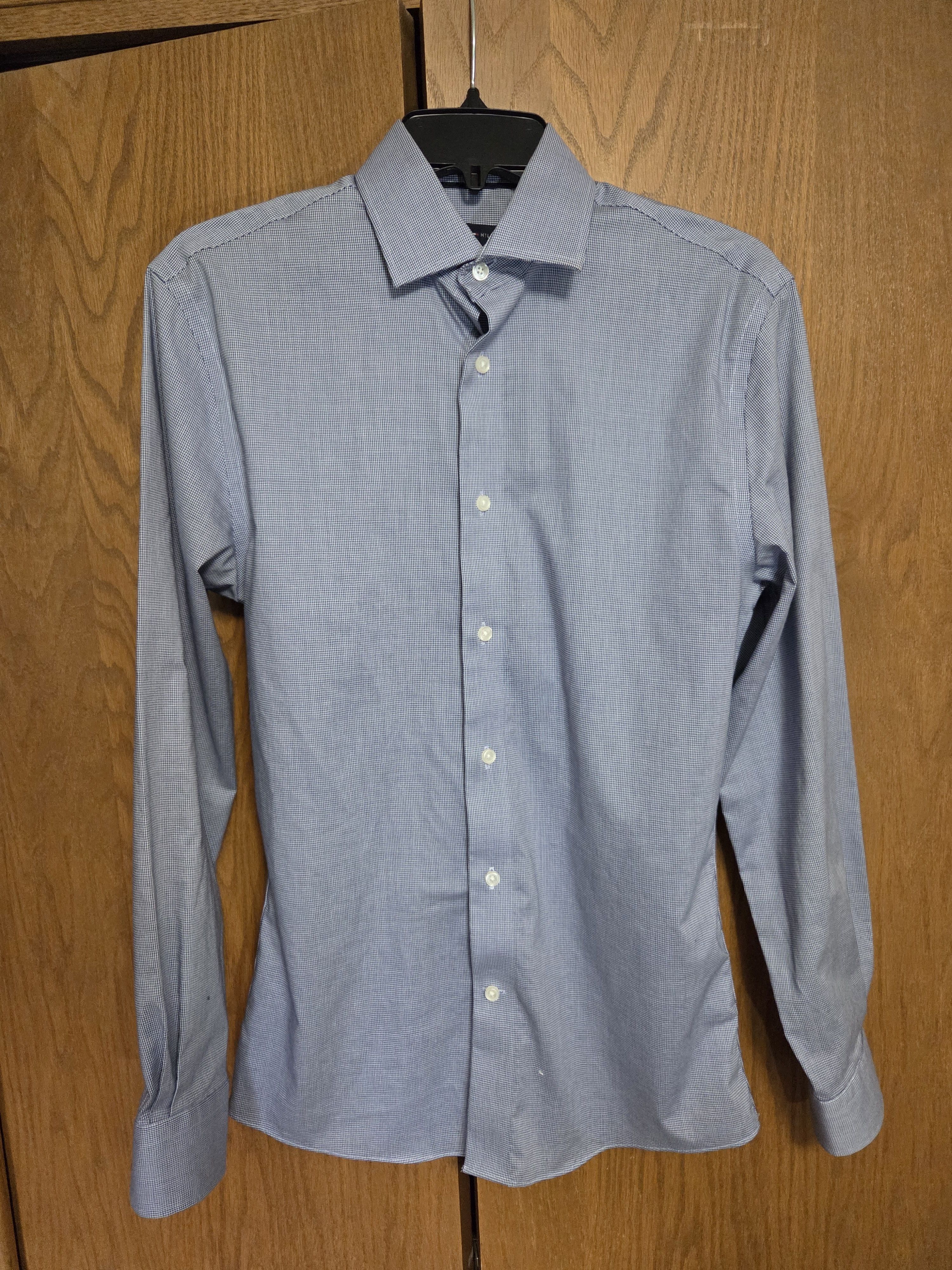 Tommy Hilfiger Tommy Hilfiger Light Blue Dress Button Up Size US S / EU 44-46 / 1 - 1 Thumbnail