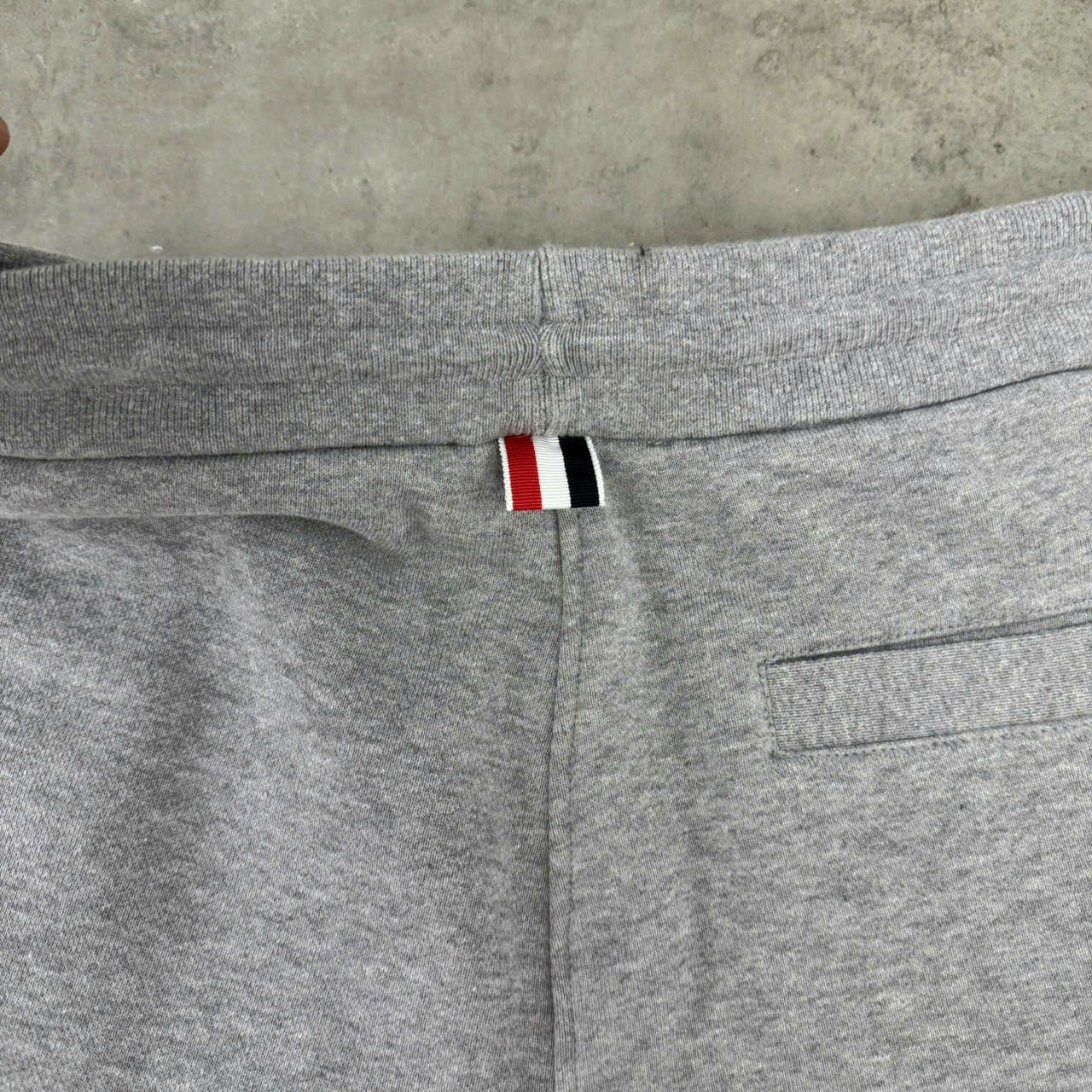 Thom Browne THOM BROWNE Bermuda Shorts In Grey Melange Cotton Size US 33 - 10 Thumbnail