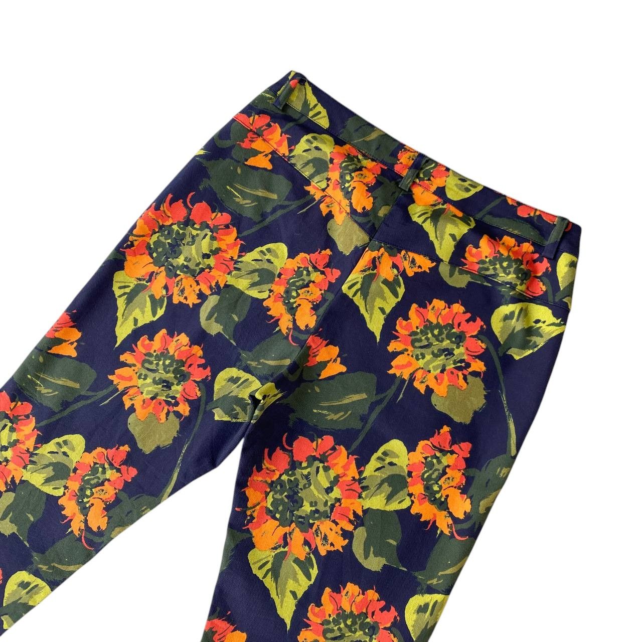 Junko Shimada JUNKO SHIMADA FLORAL CROPPED PANT W29 Size US 29 - 5 Thumbnail
