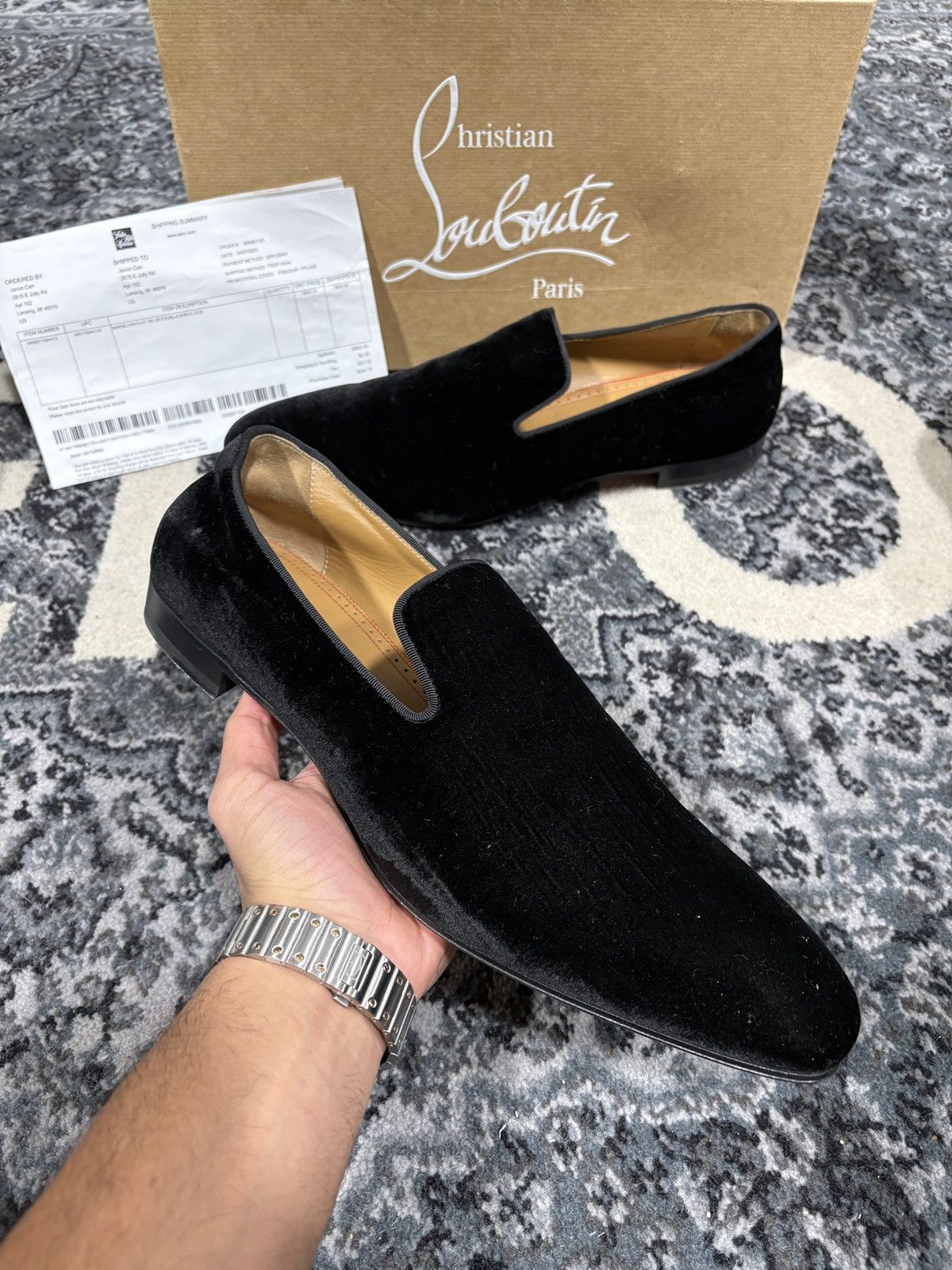Christian Louboutin Red bottom dress shoes size 13.5US/46.5EU Size US 13 / EU 46 - 2 Thumbnail