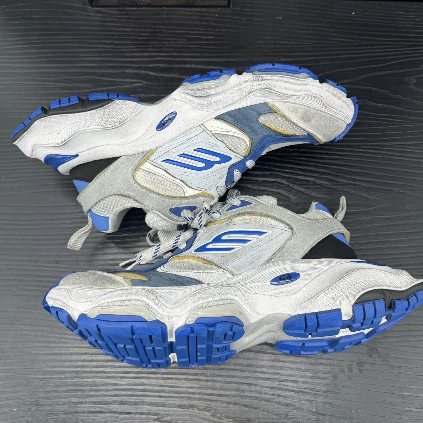 Balenciaga Balenciaga Cargo 44 Gray Blue Like New Size US 11 / EU 44 - 3 Thumbnail