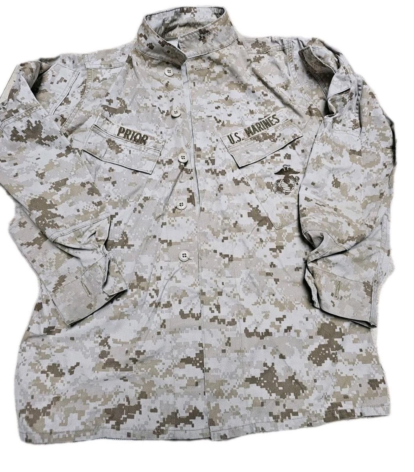 Other USMC Desert MARPAT MCCUU Blouse Small Marine Corp Top USGI Size ONE SIZE - 1 Thumbnail
