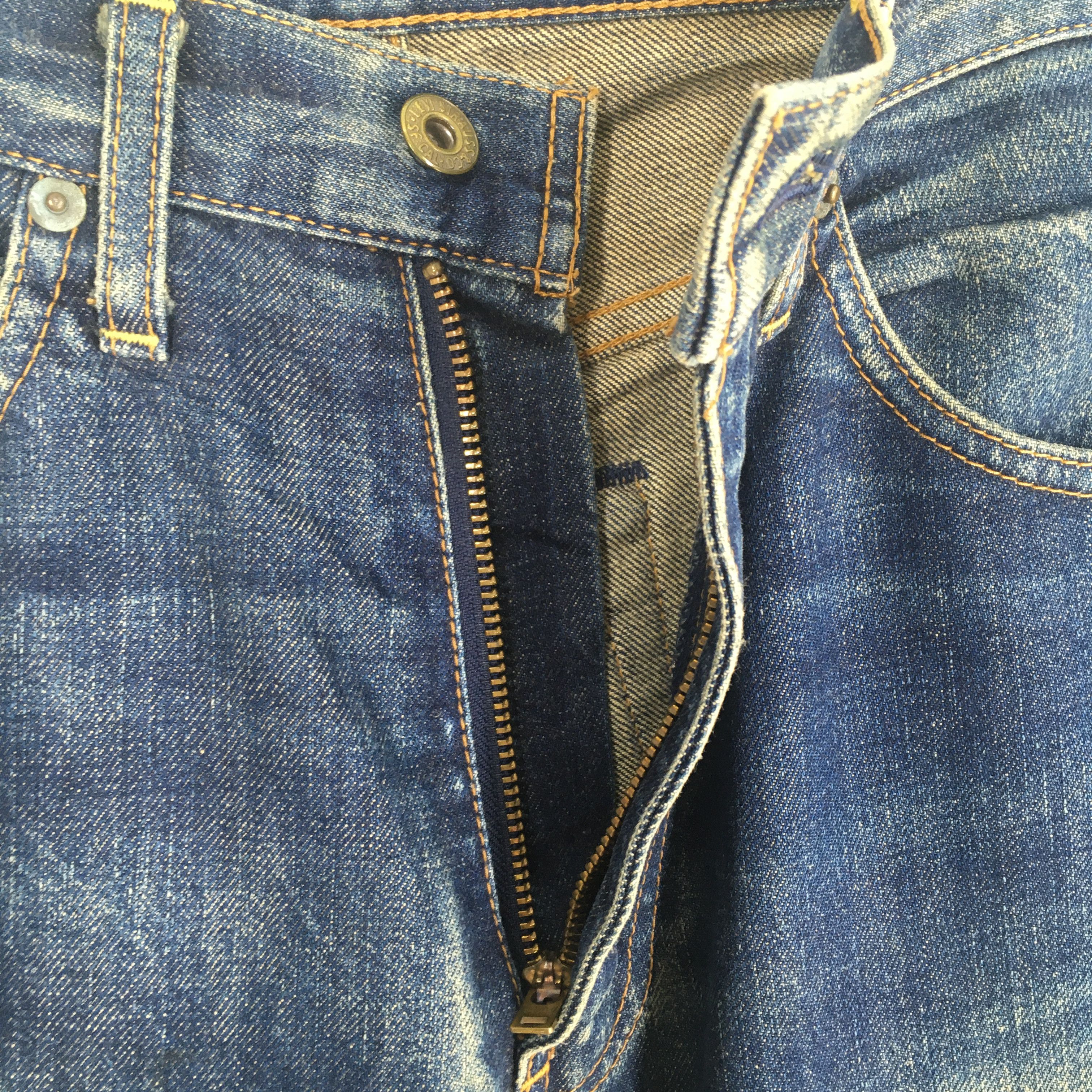 Levi's Size 28x32.5 Vintage Levis 504 Big E LVC Selvedge Jean S2042 Size US 28 / EU 44 - 6 Thumbnail