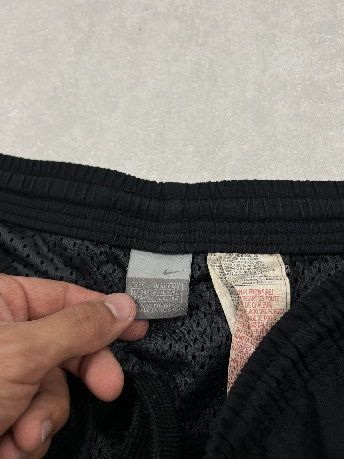 Nike 00’s NIKE RETRO FULL ZIP TRACK PANTS BAGGY SWOOSH LOGO Size US 34 / EU 50 - 6 Thumbnail