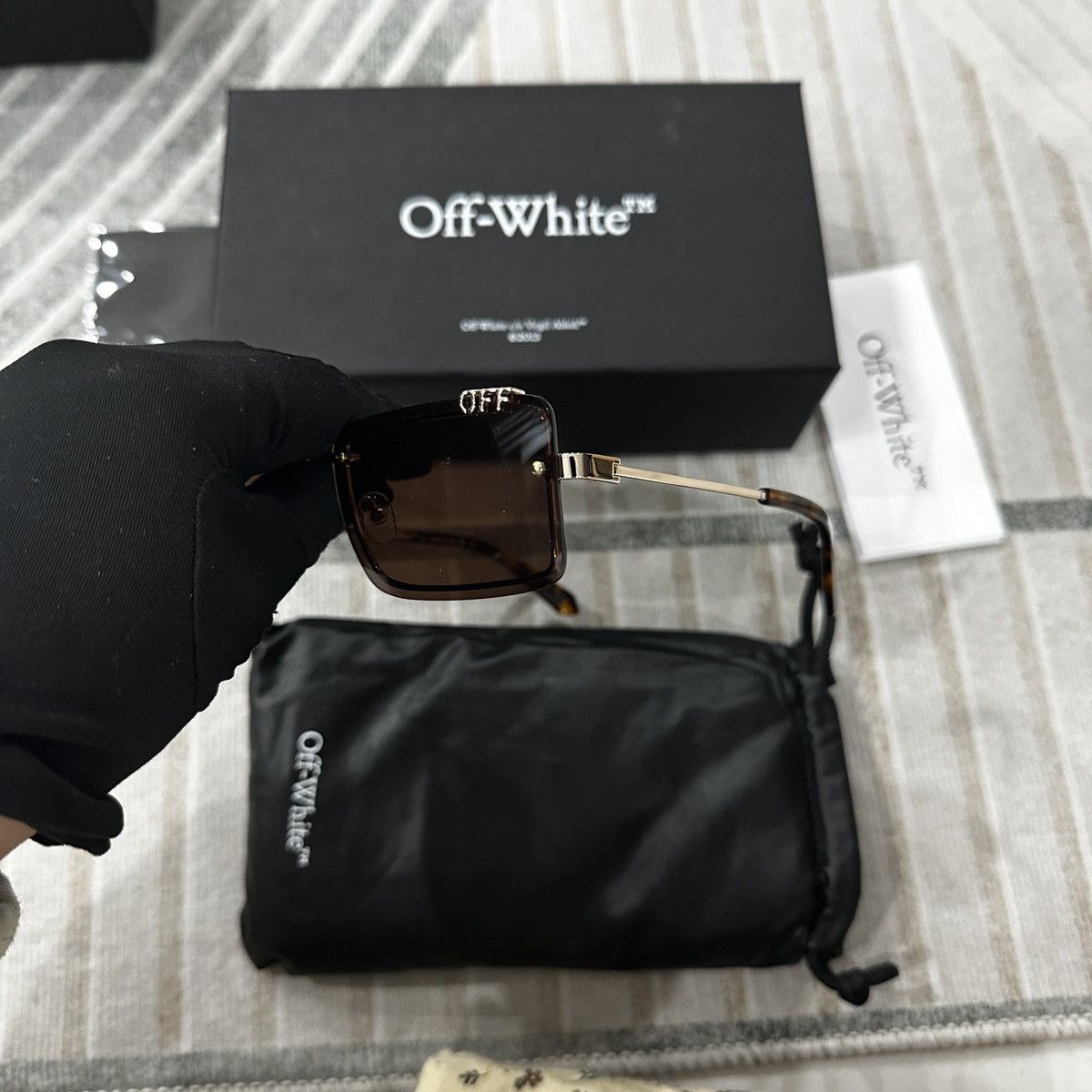 Off-White NEW SS25 OFF WHITE TAMPA SUNGLASSES Size ONE SIZE - 6 Thumbnail