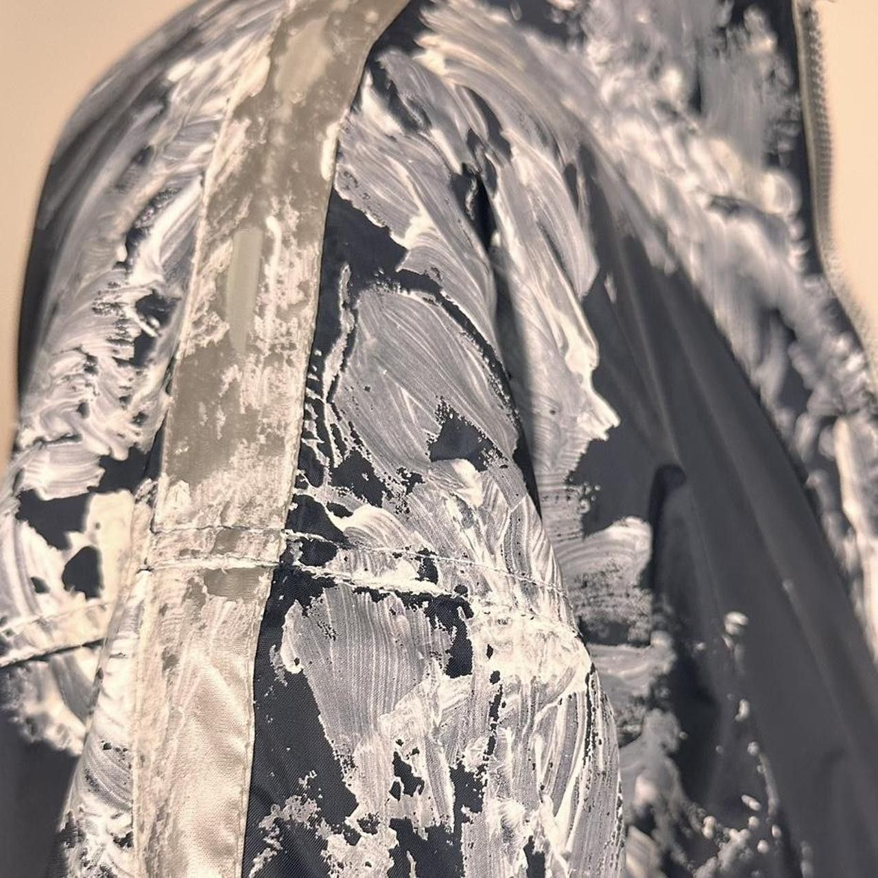 Vintage ASTROBOI* White Painted Blue Nylon Windbreaker - XXL Size US XXL / EU 58 / 5 - 6 Thumbnail