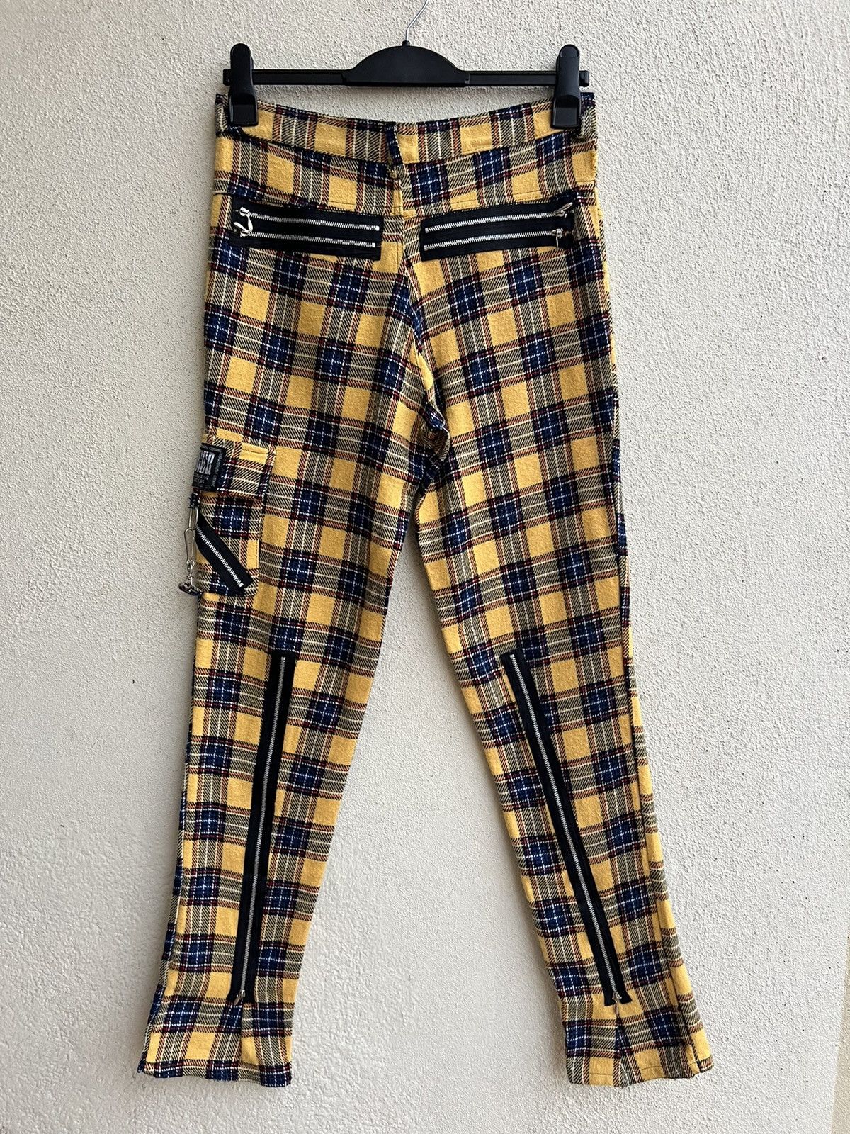 Seditionaries VTG Seditionaries Tiger Alt London Tartan Bondage Trouser Size US 31 - 14 Thumbnail