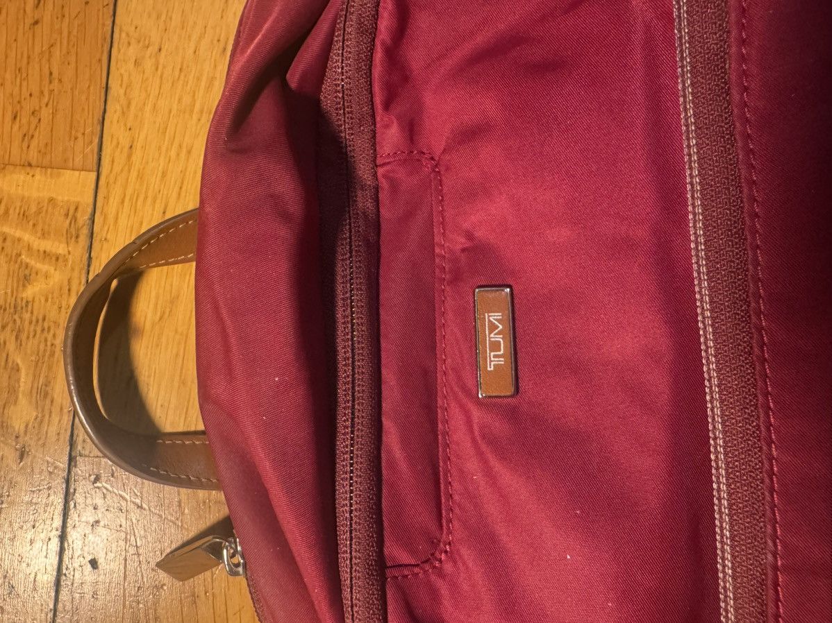 Tumi TUMI Voyageur Red Nylon Backpack / Laptop Travel Bag Size ONE SIZE - 7 Thumbnail