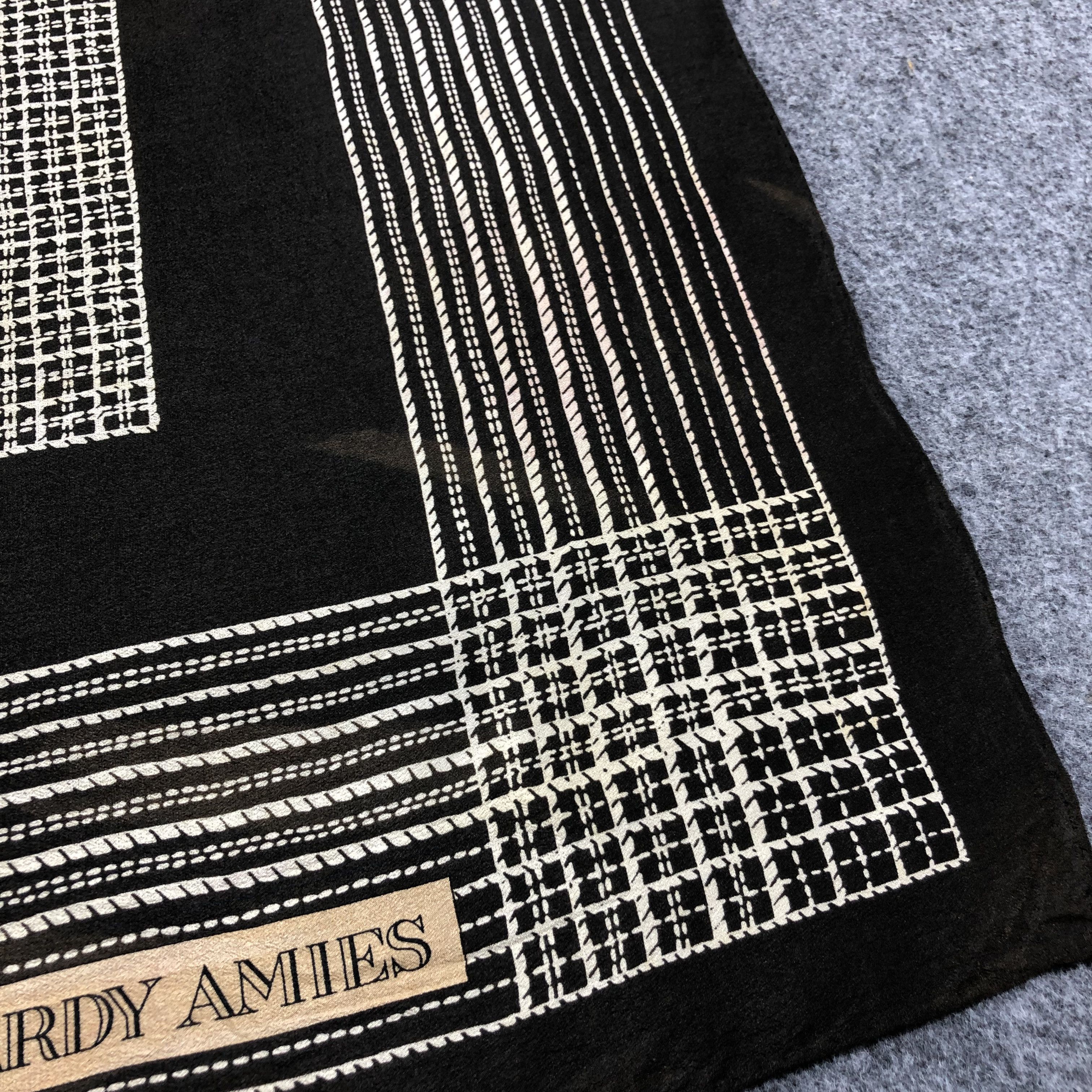 Hardy Amies Hardy Amies Silk Scarf M547 Size ONE SIZE - 5 Thumbnail