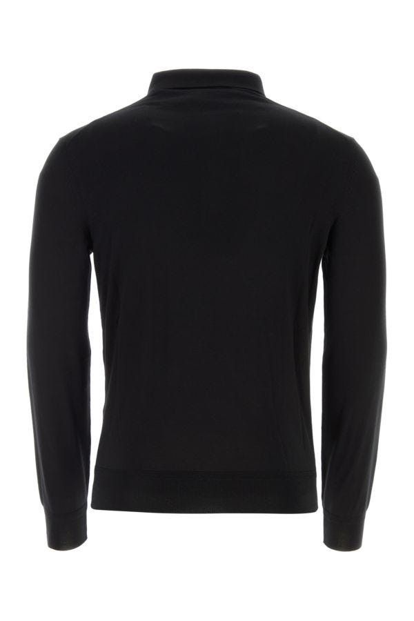 Tom Ford o1w1db10425 KPL007 Polo Shirt in Black Size US L / EU 52-54 / 3 - 2 Thumbnail