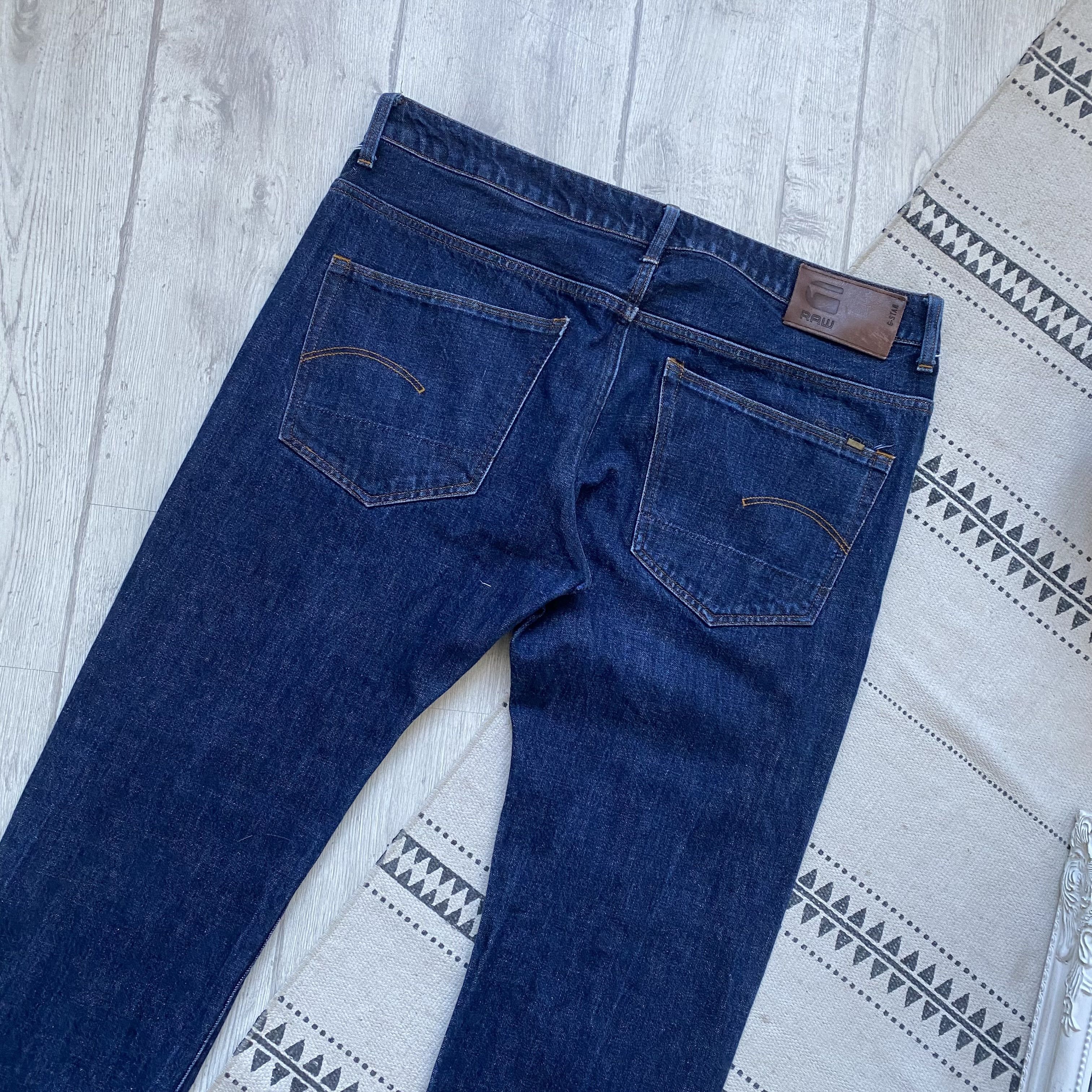 G-Star Gstar RAW Denim 3301 slim jeans pants Size US 36 / EU 52 - 9 Thumbnail