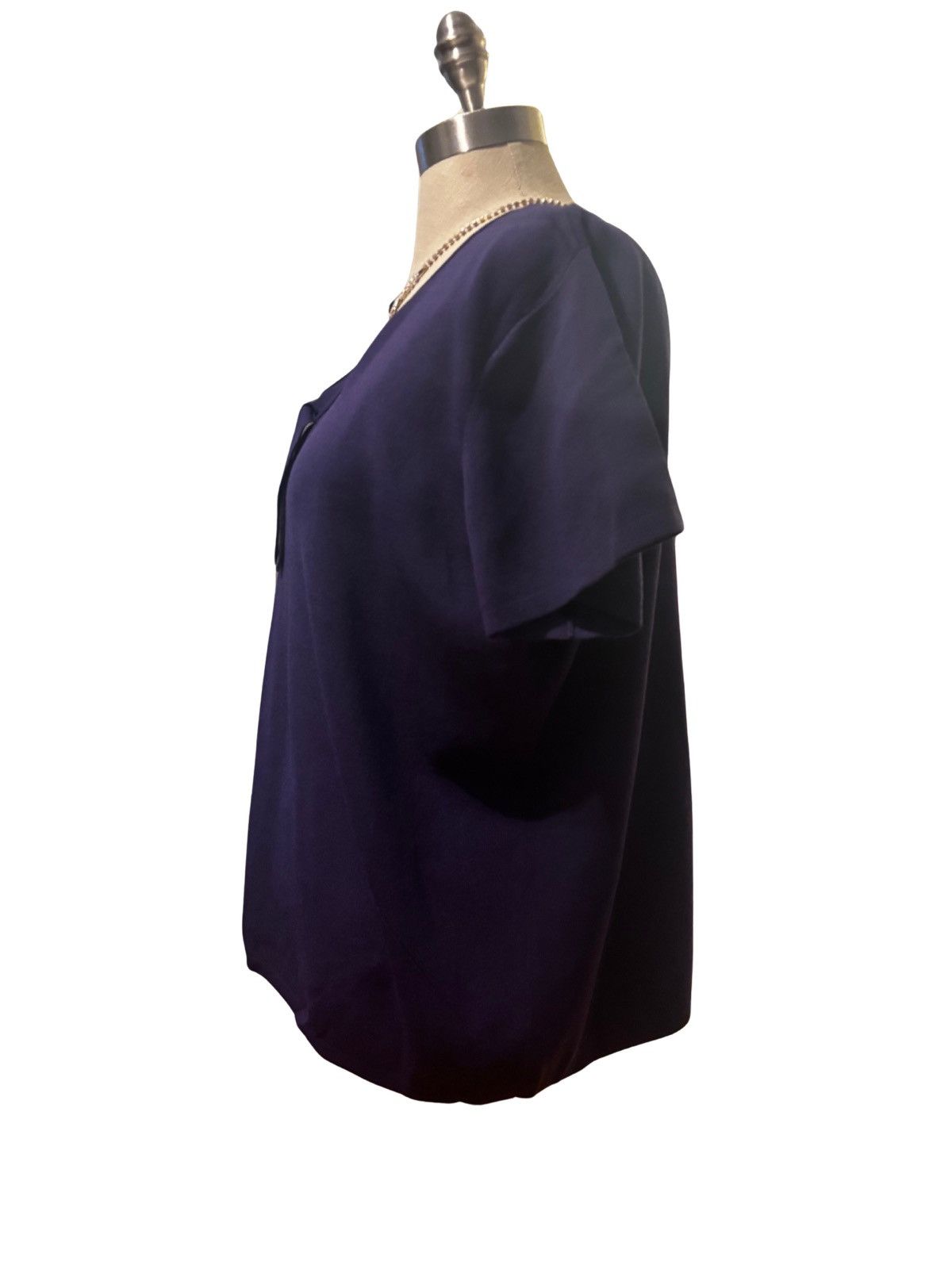 Other Women’s purple Top.wt0117 Size XXL / US 16-18 / IT 52-54 - 3 Thumbnail