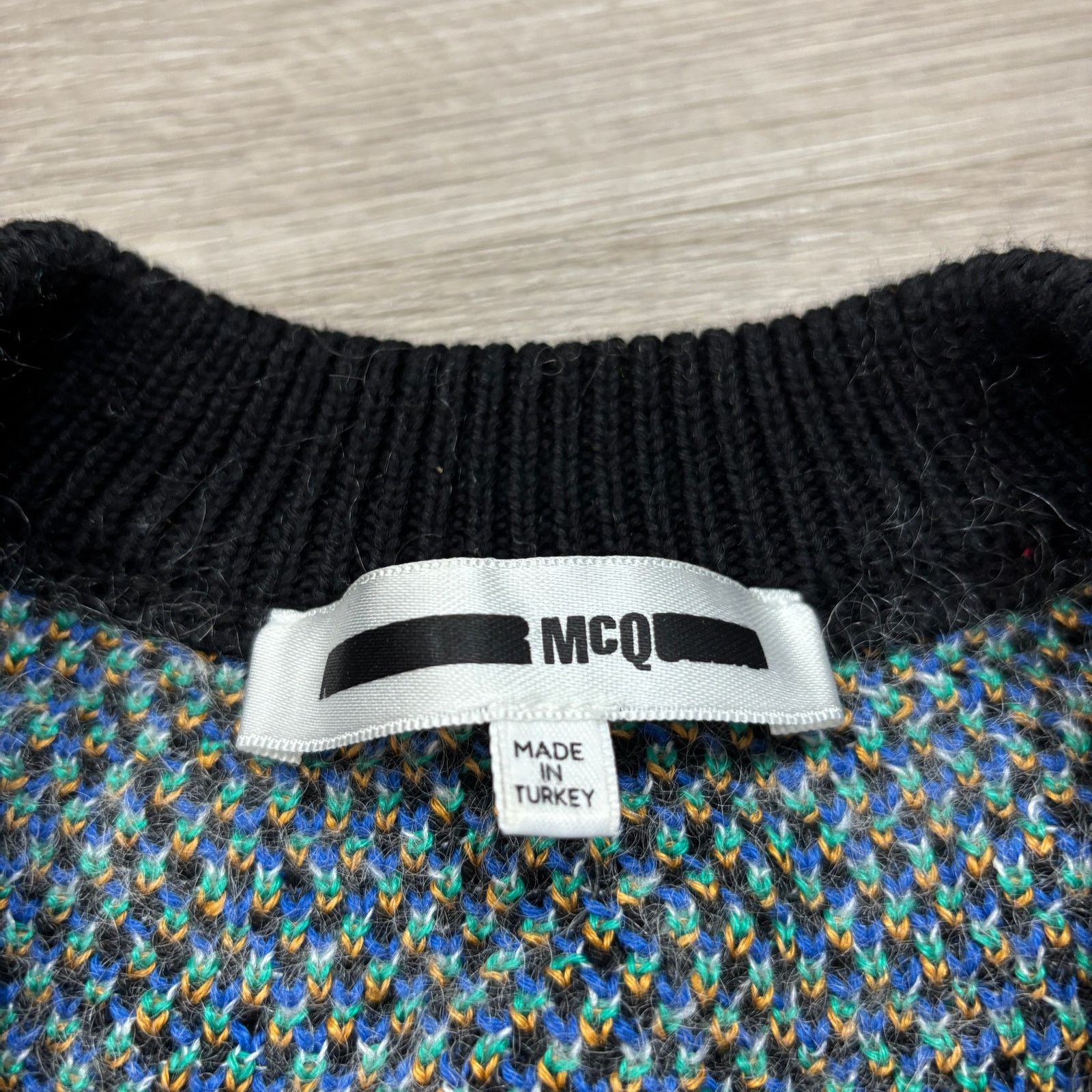 McQ Alexander McQueen McQ Alexander McQueen Linen Mohair Wool Sweater Size 2XS Size XXS / US 00 / IT 34 - 4 Thumbnail