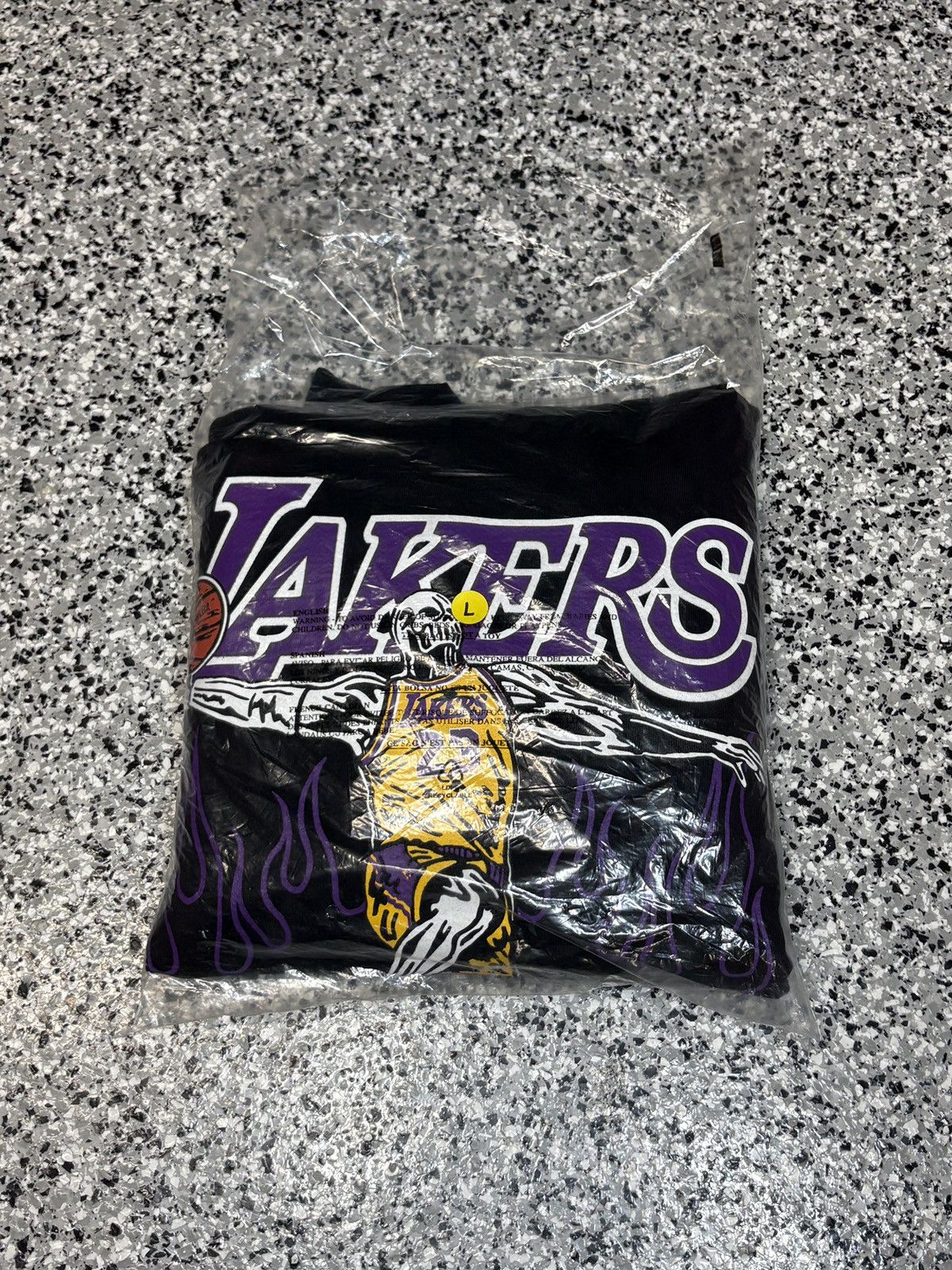NBA × Warren Lotas 2023 Warren Lotas X L.A. Lakers “City Of Angels” Hoodie Sz L Size US L / EU 52-54 / 3 - 3 Thumbnail