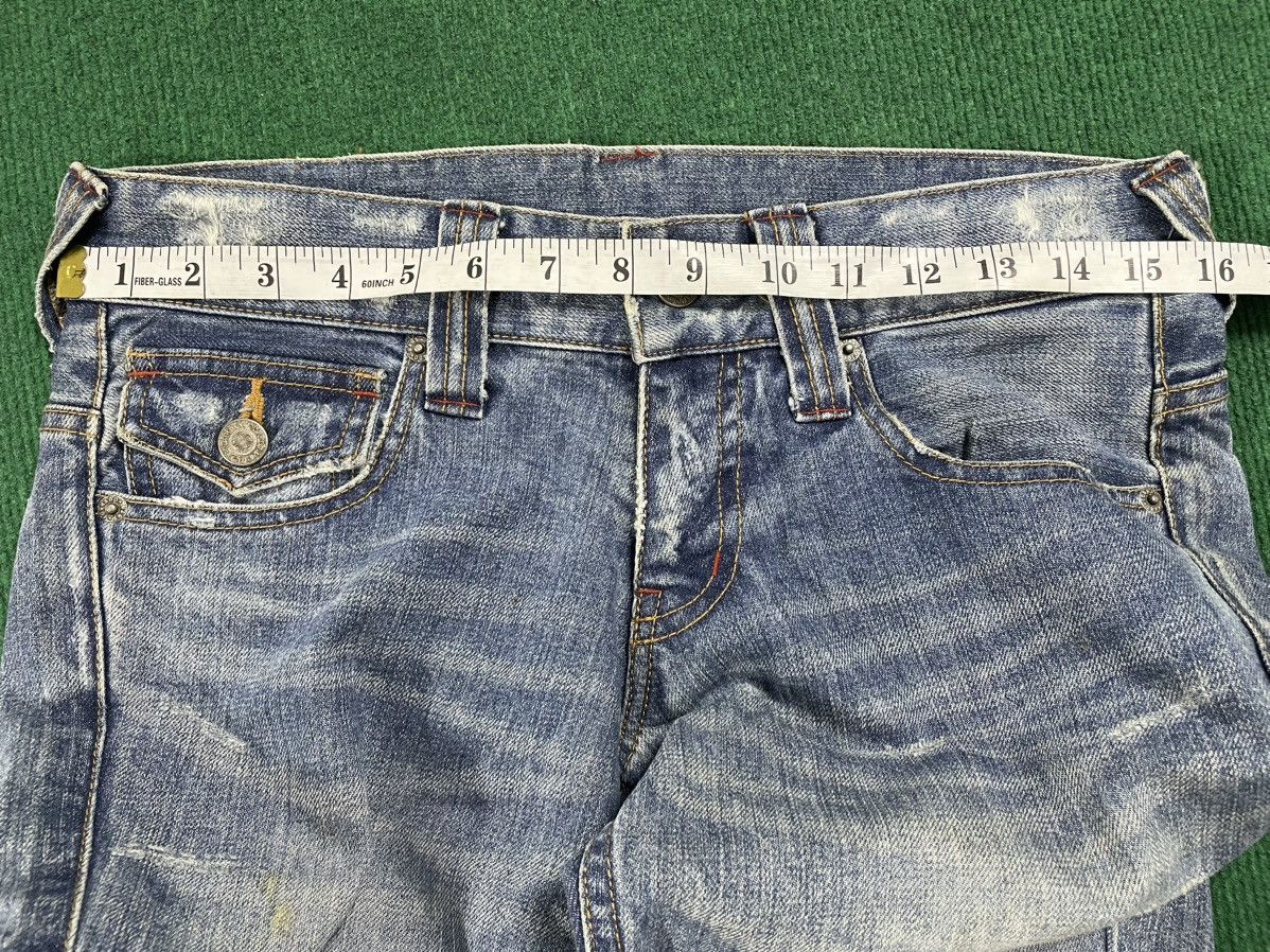 Japanese Brand Distressed Tornado Mart Flairs Cut Jeans Size US 32 / EU 48 - 15 Thumbnail