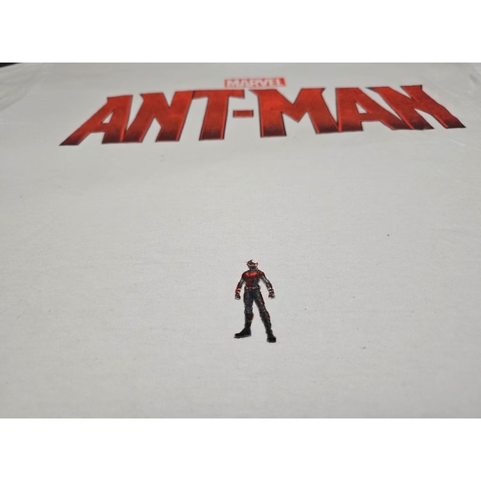 Vintage Mad Engine Ant-Man Logo T-Shirt Marvel White Crew Neck Short Sleeve L Adult Regular XS? (Note: original size L) Size US L / EU 52-54 / 3 - 7 Thumbnail