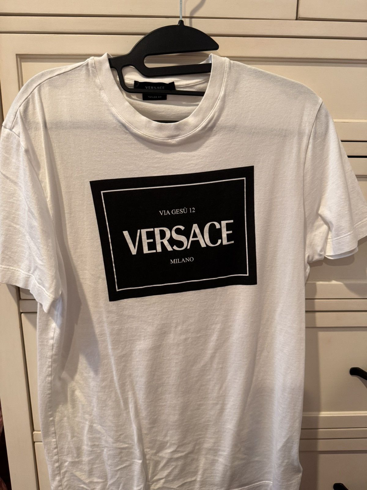 Versace Versace Logo T-Shirt Size US S / EU 44-46 / 1 - 1 Thumbnail