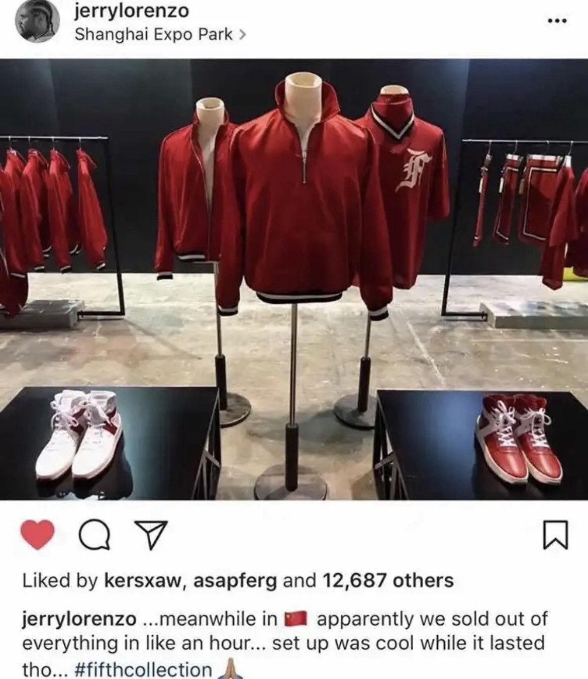 Fear of God Fear of God 5TH Mesh Baseball Jersey Innersect Exclusive Size US S / EU 44-46 / 1 - 2 Thumbnail