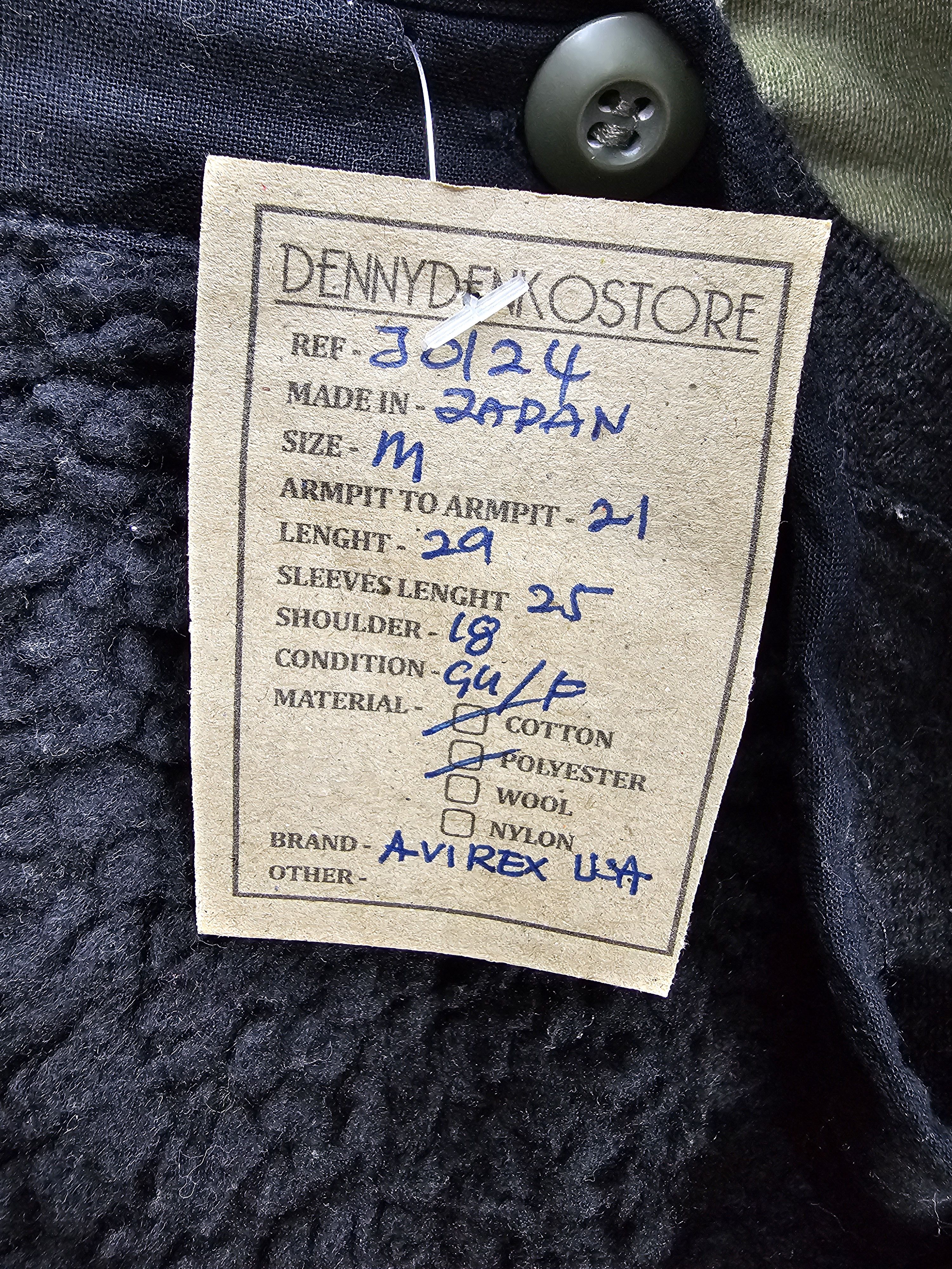 Avirex Vtg AVIREX Multi Pocket Military Parka Heavy Jacket J0124 Size US M / EU 48-50 / 2 - 12 Thumbnail