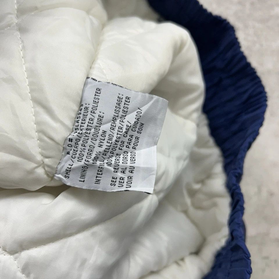 Logo Athletic × NFL × Vintage DALLAS COWBOYS LOGO ATHLETIC SPLASH PUFFER JACKET HOODIE Size US XL / EU 56 / 4 - 7 Thumbnail