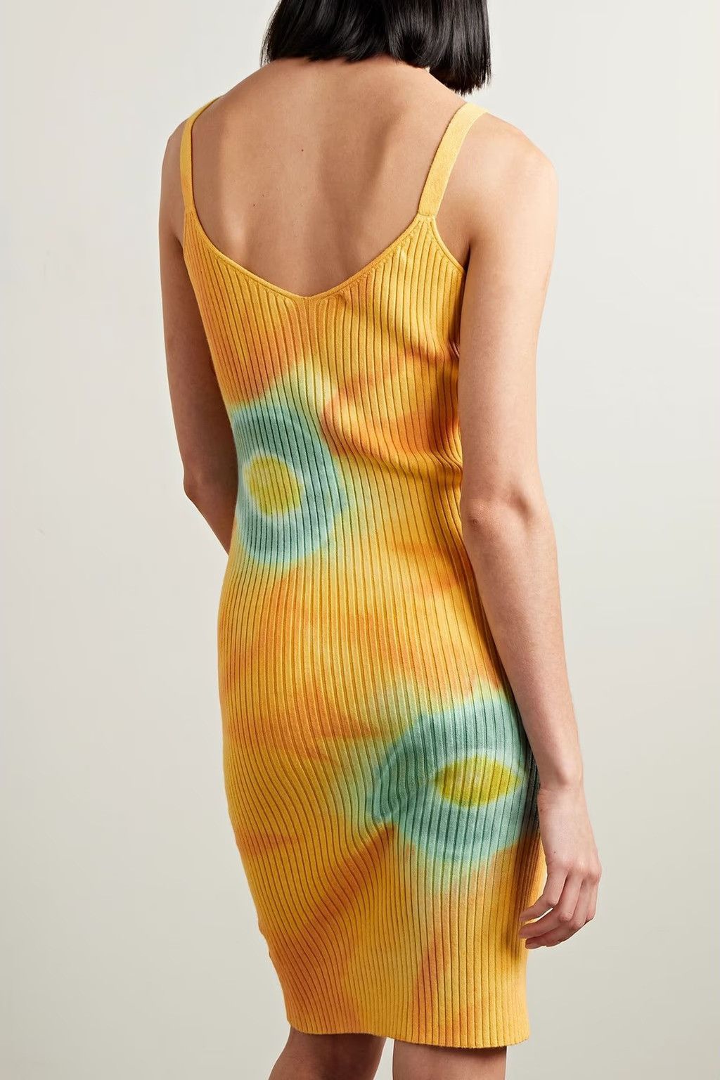 The Elder Statesman $1295 The Elder Statesman Tie-Dye Ecliptic Rib Dress Size M / US 6-8 / IT 42-44 - 3 Thumbnail