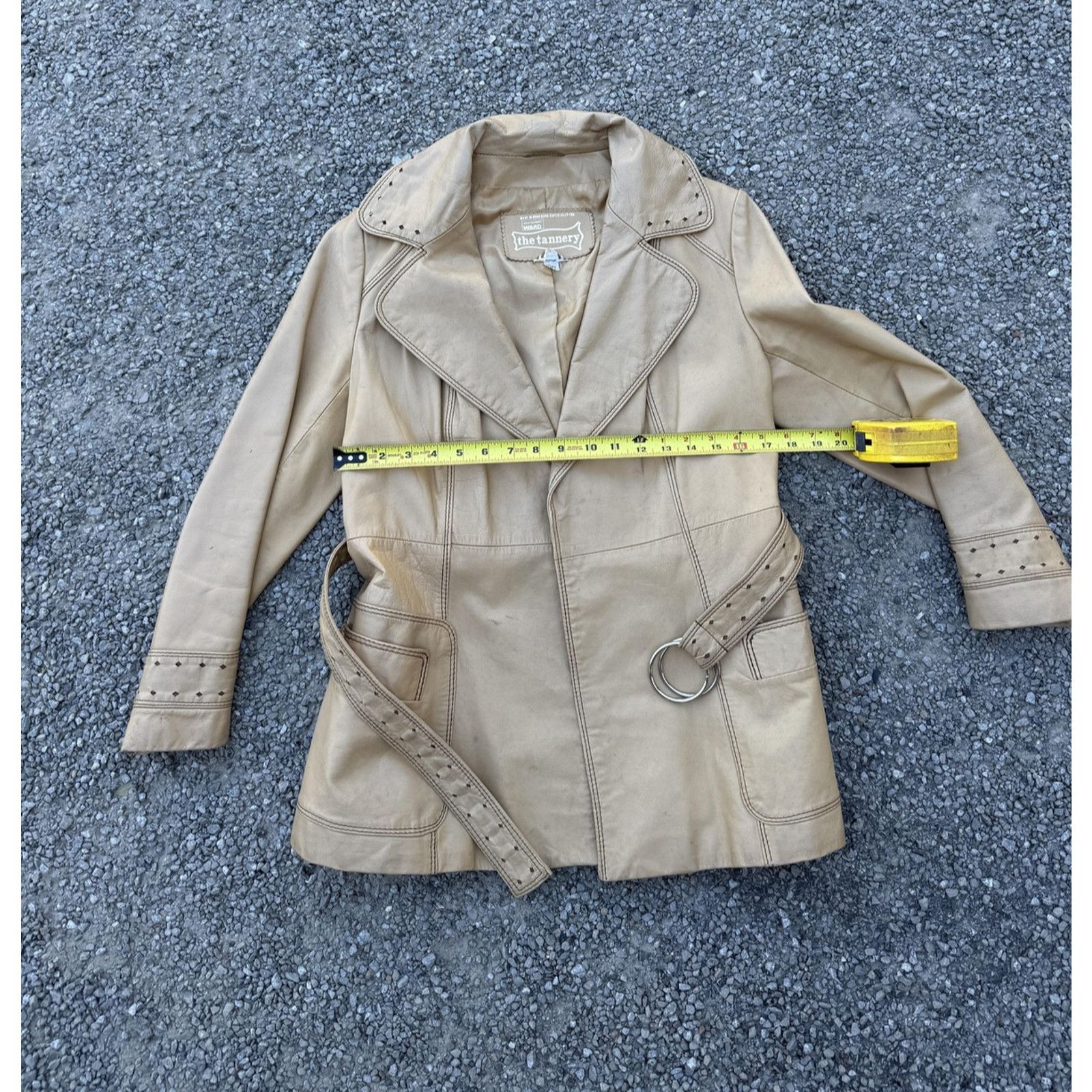 Original Montgomery Vintage 70s Montgomery Ward Tannery Jacket Womens 7/8 Size M / US 6-8 / IT 42-44 - 9 Thumbnail