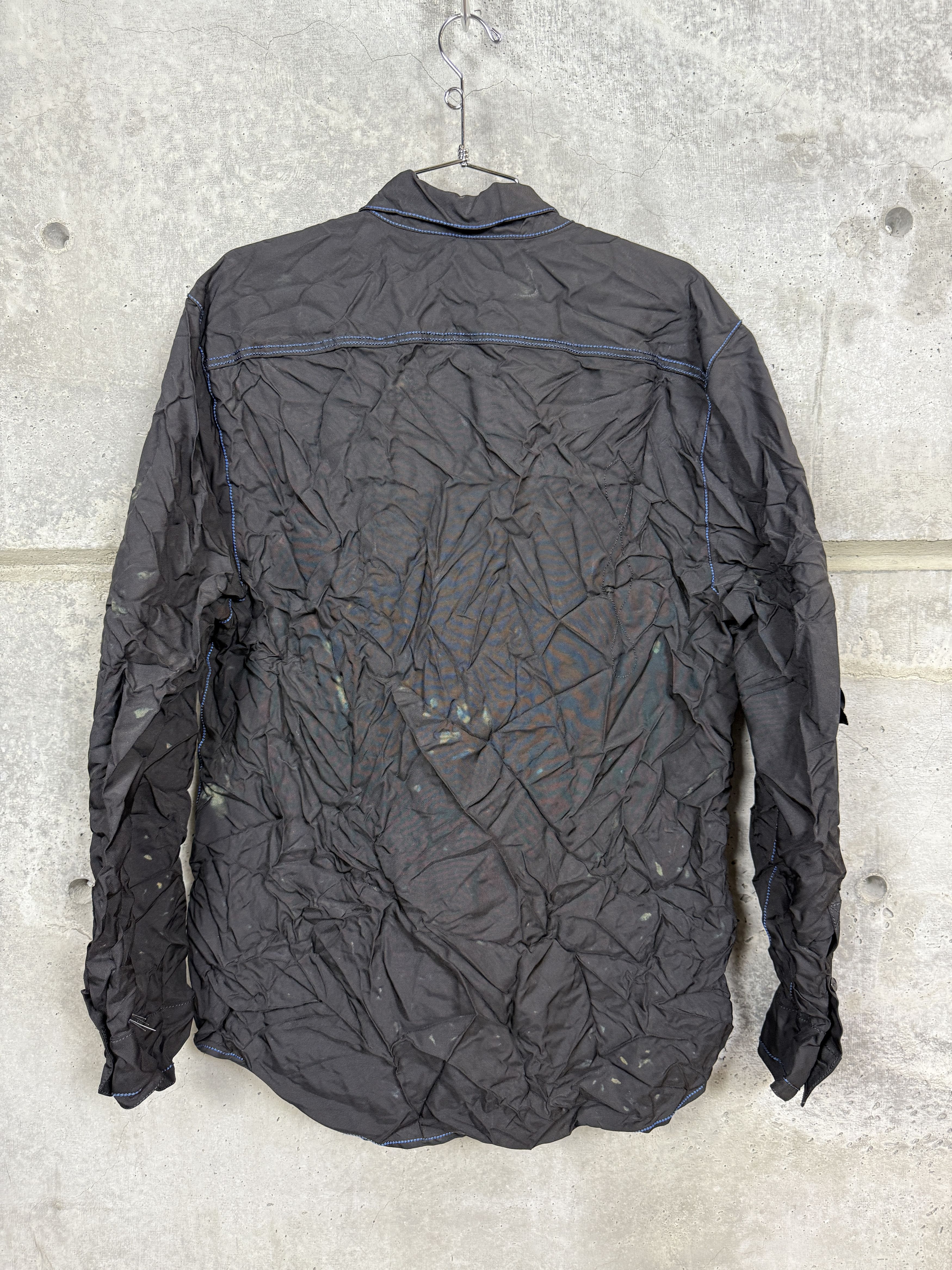 KANGHYUK $1000 Kanghyuk Airbag Wrinkled Shirt Size US M / EU 48-50 / 2 - 5 Thumbnail