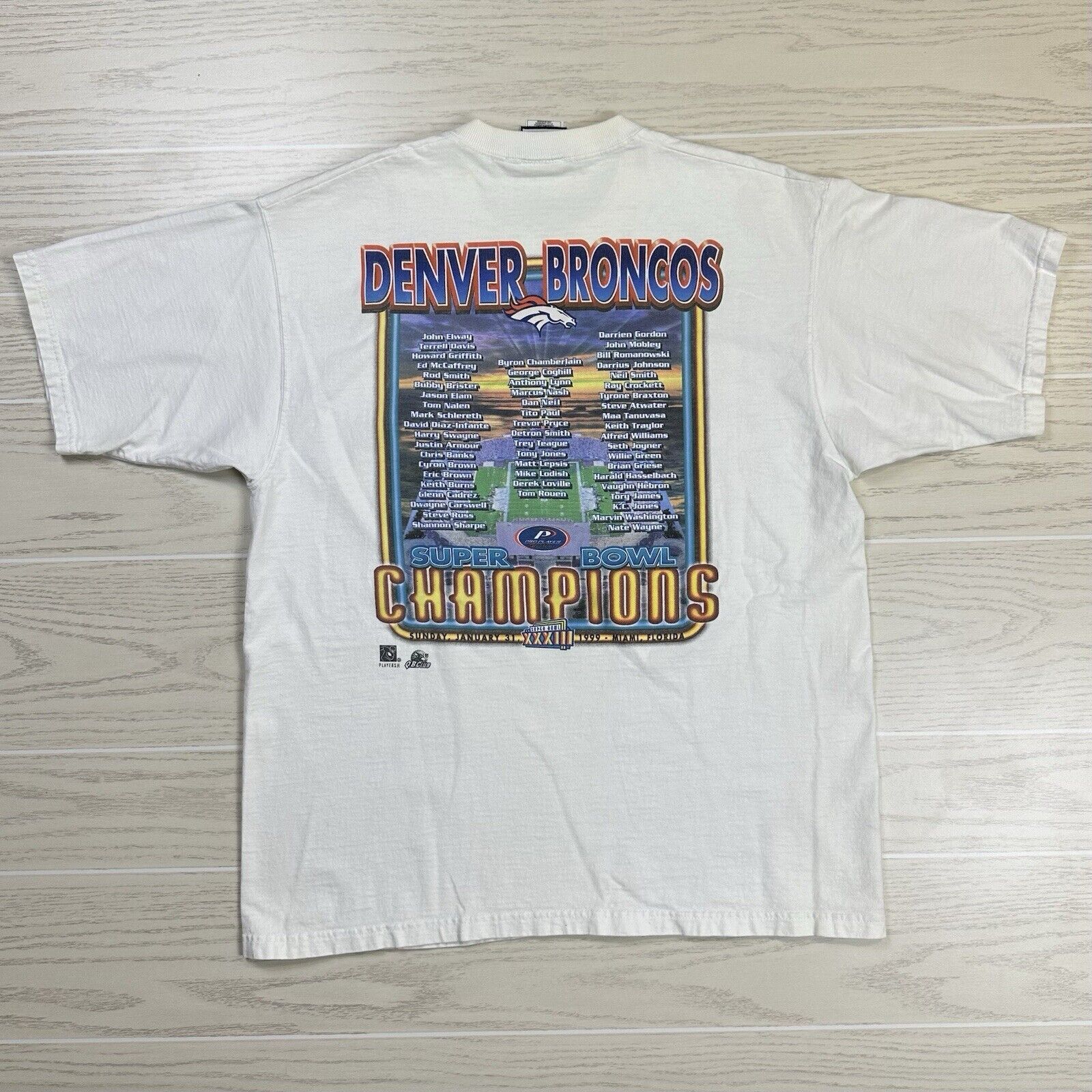 NFL × Pro Player Vintage Denver Broncos Super Bowl Caricature Shirt Size US L / EU 52-54 / 3 - 5 Thumbnail