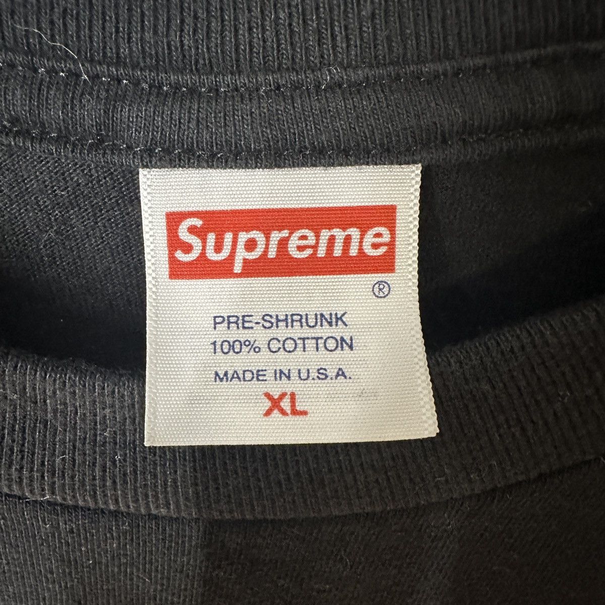 Supreme Black Supreme Kiss Tee (SS23) Size US XL / EU 56 / 4 - 3 Thumbnail