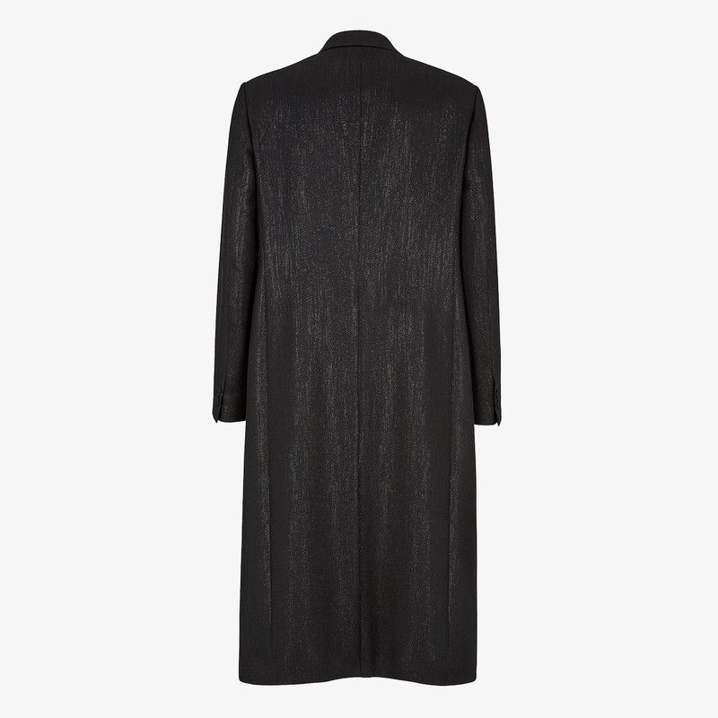 Fendi o1B3y1r0526 Coat in Black Size US M / EU 48-50 / 2 - 2 Thumbnail
