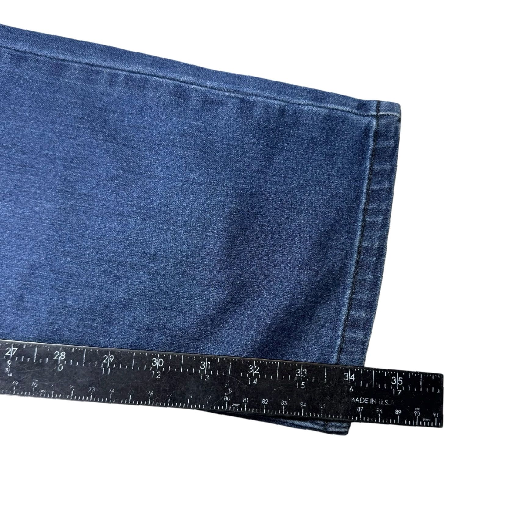 Buffalo David Bitton Buffalo David Bitton Jeans Slim Straight Jeans Mens 32x34 Denim Blue 5-Pocket Logo 90s Cowboy Pattern: Solid Shirt? Size US 32 / EU 48 - 3 Thumbnail