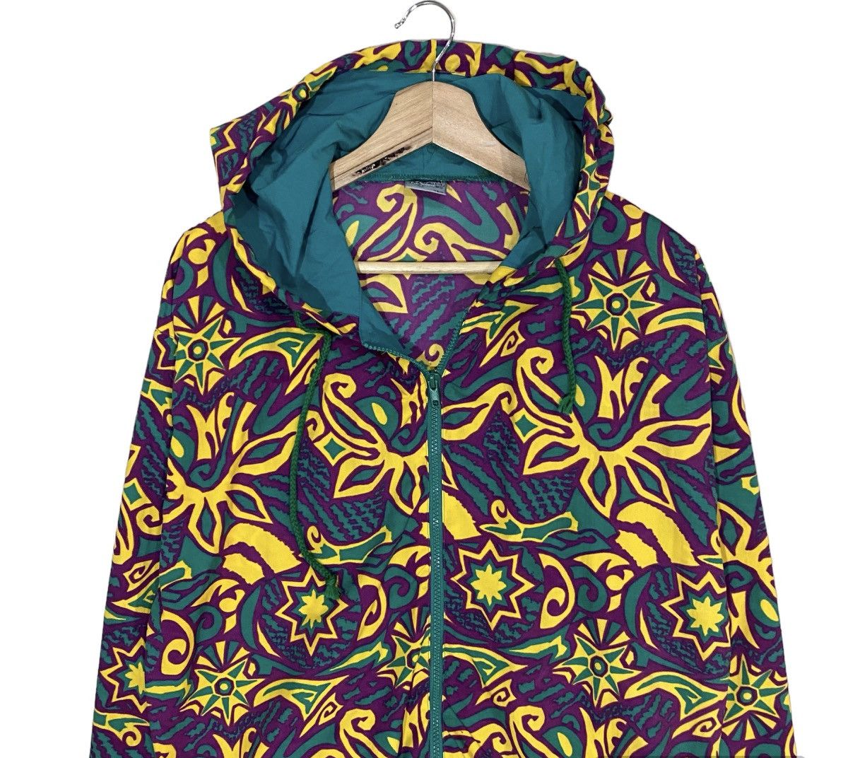 Art Comes First × O'Neill 🔥VINTAGES ONEILL OVERPRINTS HOODIE JACKET Size US M / EU 48-50 / 2 - 4 Thumbnail