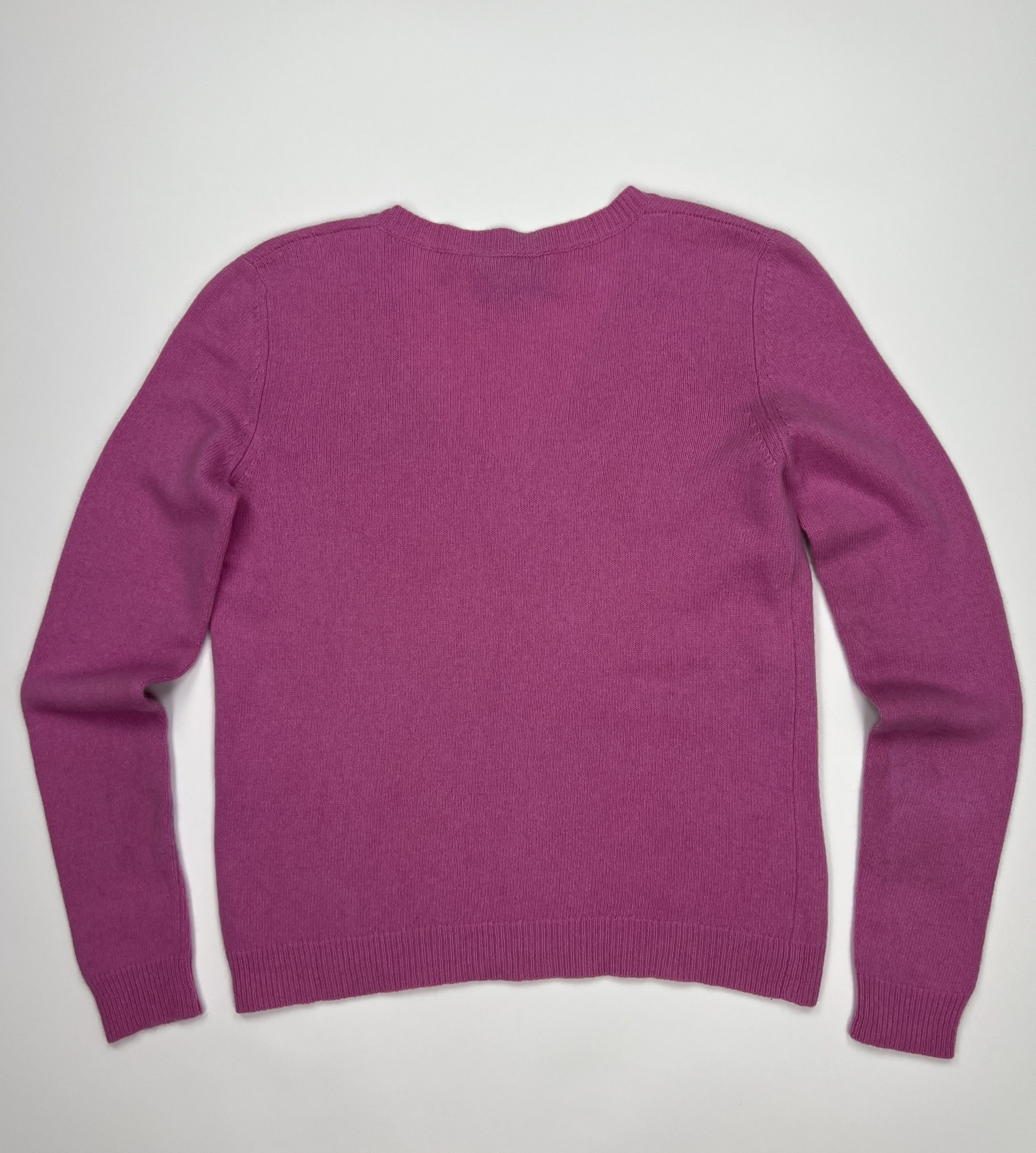 Gucci Gucci V Neck Pink Wool Cashmere Sweater Size M / US 6-8 / IT 42-44 - 4 Thumbnail