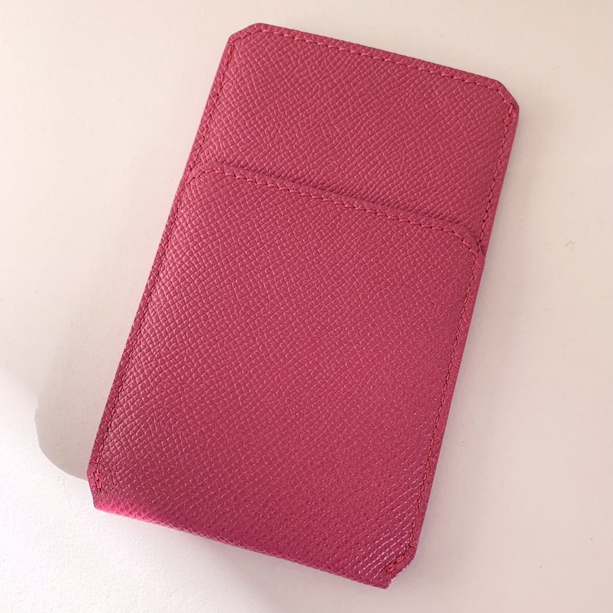 Burberry Burberry pink leather pouch with card slot Size ONE SIZE - 15 Thumbnail