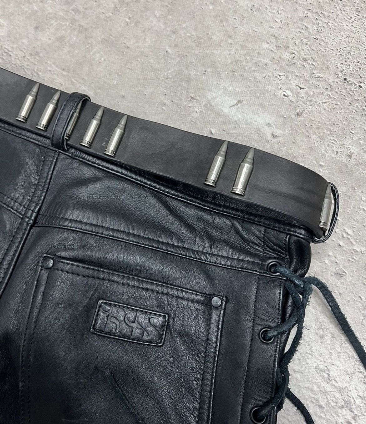 Japanese Brand SALE💣 BULLET HYPE LEATHER Junya Watanabe Style BULLET belt Size ONE SIZE - 8 Thumbnail