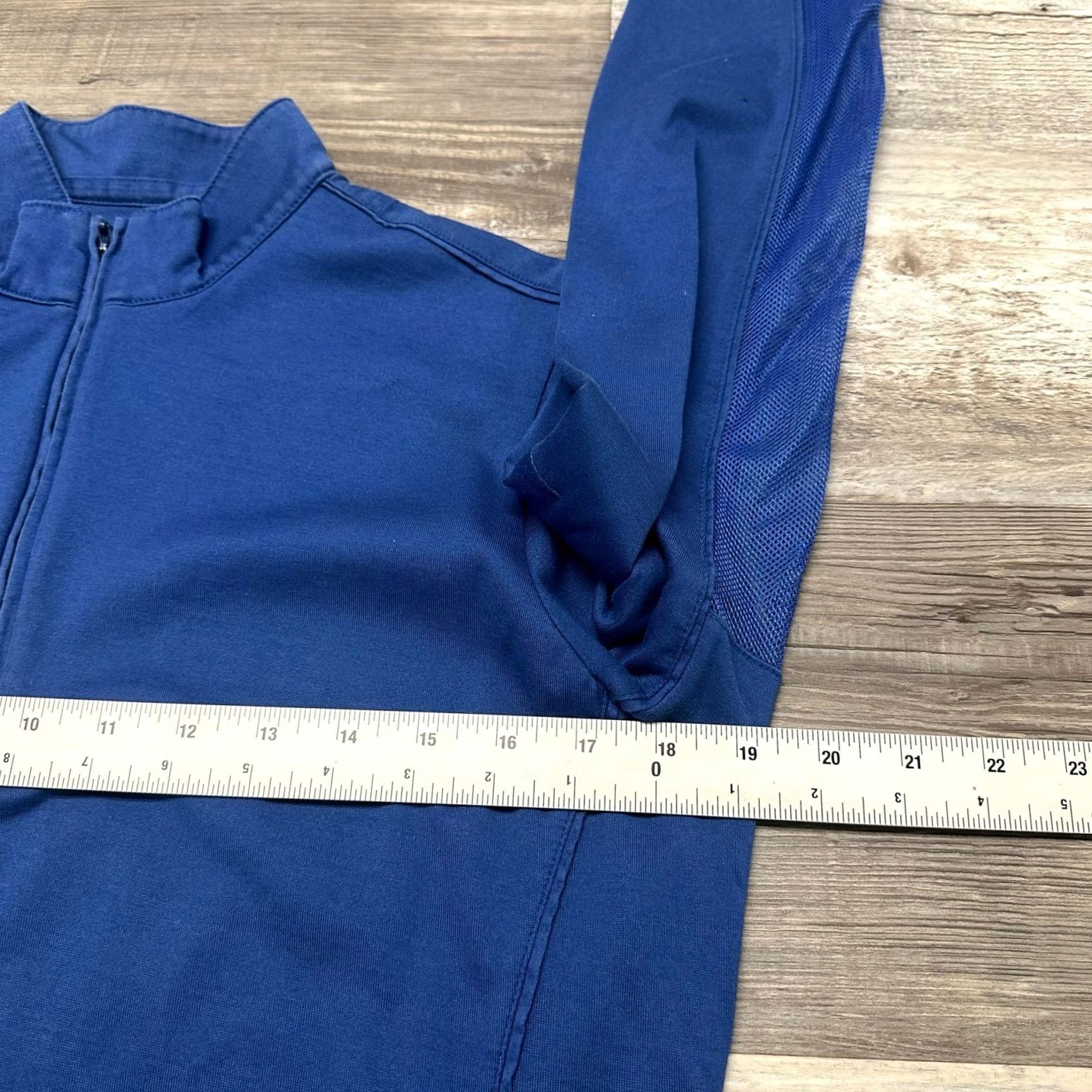 Peter Millar Peter Millar Crown Sport Golf Sweatshirt Mens L Blue 1/4 Zip Moisture Management Size US L / EU 52-54 / 3 - 6 Thumbnail
