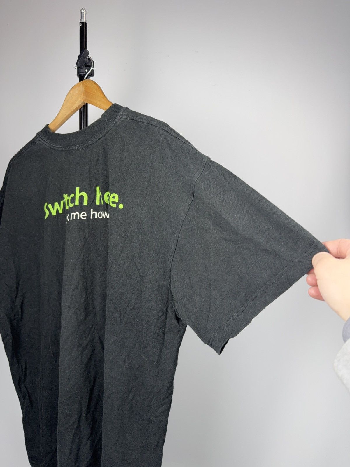 Apple Vintage Retro 90s Apple Switch Here Ask Me How Promo Tee Size US XL / EU 56 / 4 - 16 Thumbnail