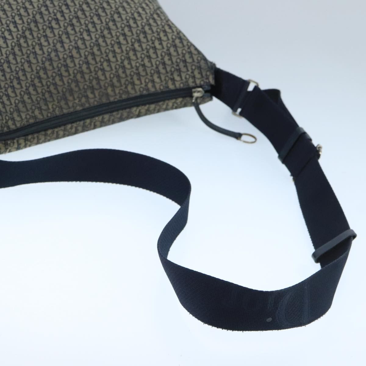 Dior DIOR Trotter Canvas Shoulder Bag Navy Size ONE SIZE - 7 Thumbnail