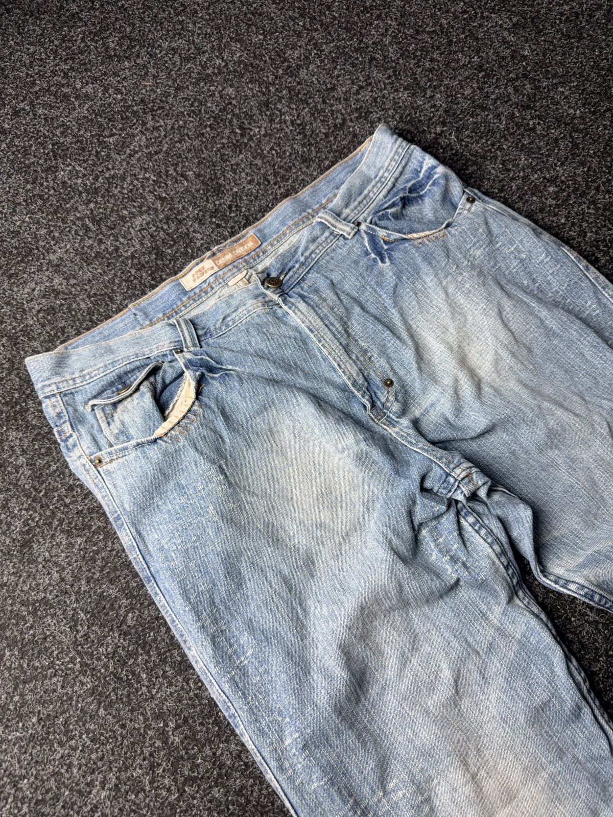 No Fear Vintage 90s No Fear Retro Y2K Baggy Denim pants jeans Size US 37 - 5 Thumbnail