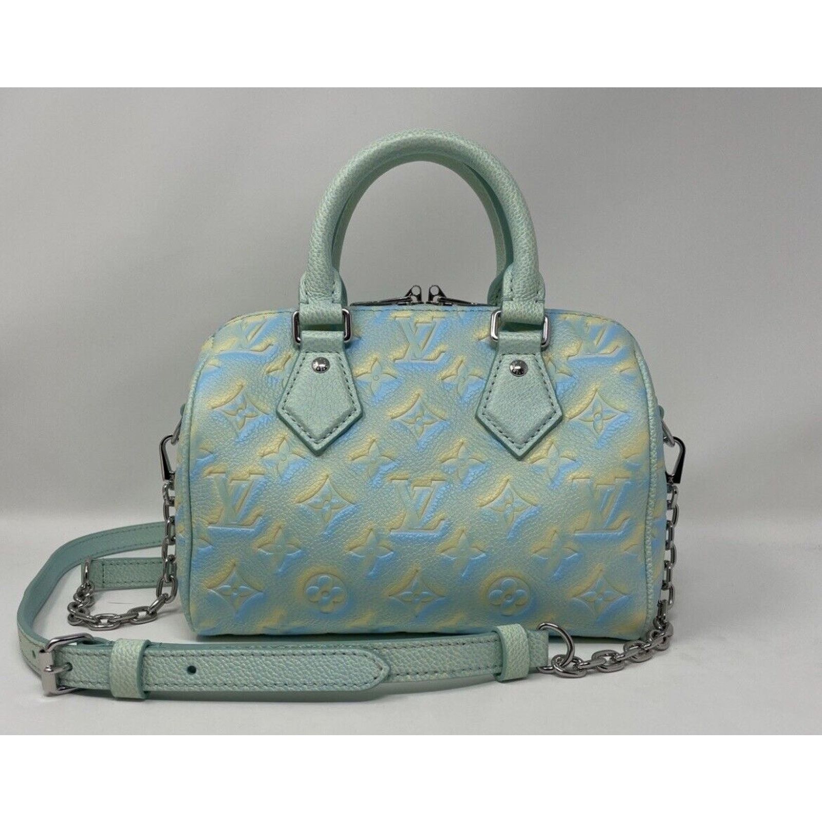 Louis Vuitton Louis Vuitton Speedy Bandouliere 20 Stardust Green Size ONE SIZE - 5 Thumbnail