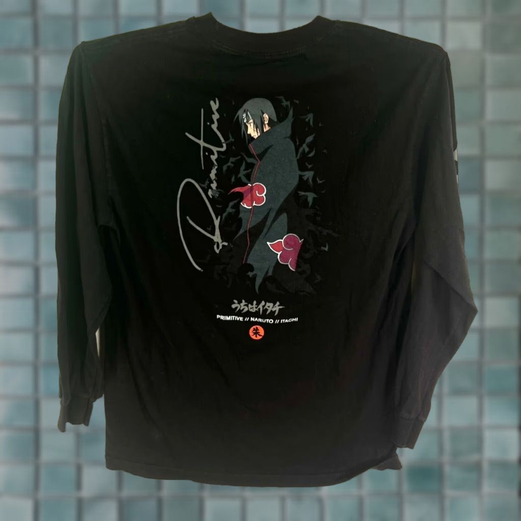 Primitive Primitive Itachi Long Sleeve T-Shirt Mens M Black Naruto Anime Graphic Print Crew Neck Cotton Brand: Primitive Apparel, 2000-2009 Vintage? No. Size US M / EU 48-50 / 2 - 1 Thumbnail