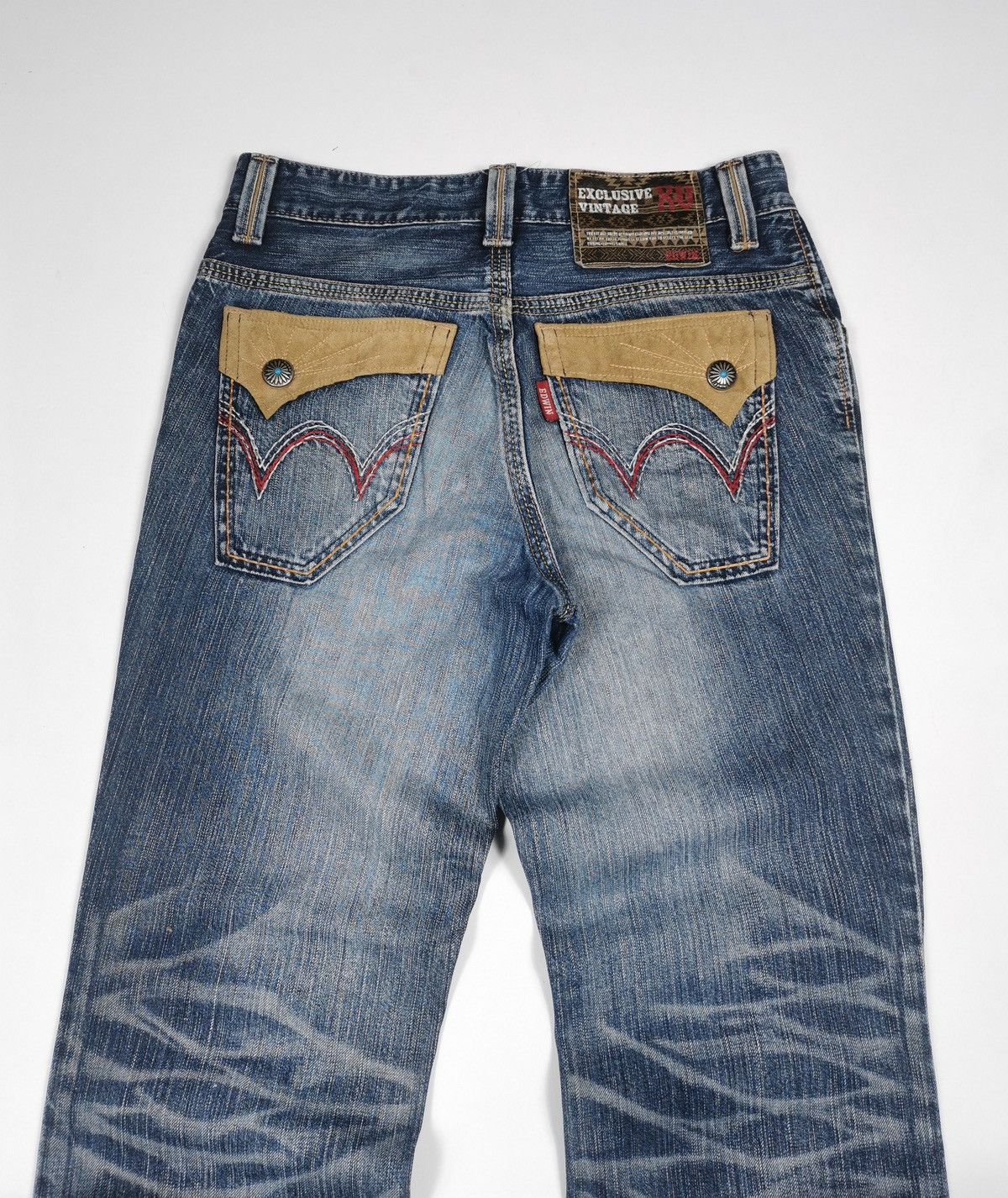 Edwin Bootcut Edwin 441XVS Distressed Knee Jeans Size US 31 - 5 Thumbnail