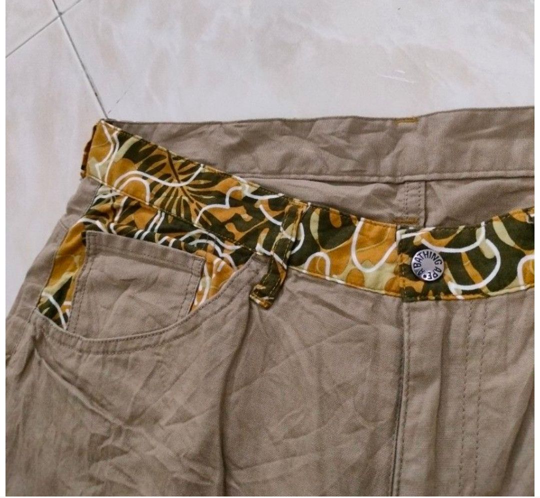 Bape ♦️Bape Floral Aloha Hawaii Short Pant Size US 33 - 5 Thumbnail