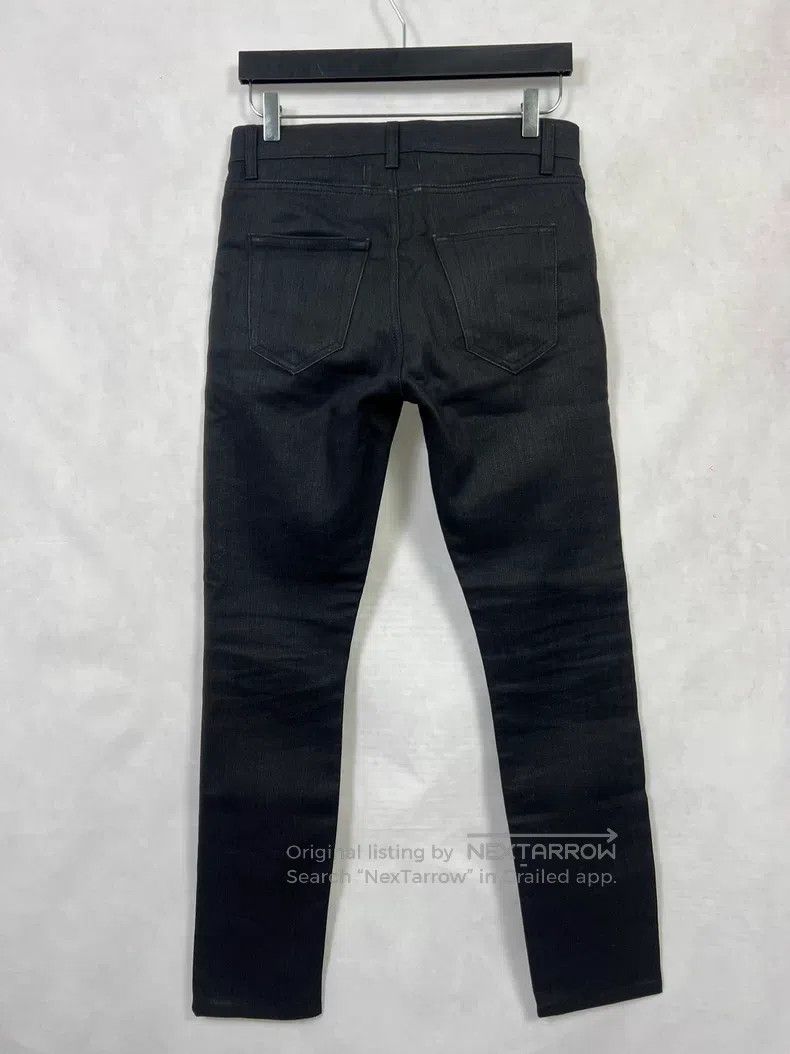 Saint Laurent Paris Saint Laurent Paris Black distressed denim jeans Size US 28 / EU 44 - 2 Thumbnail