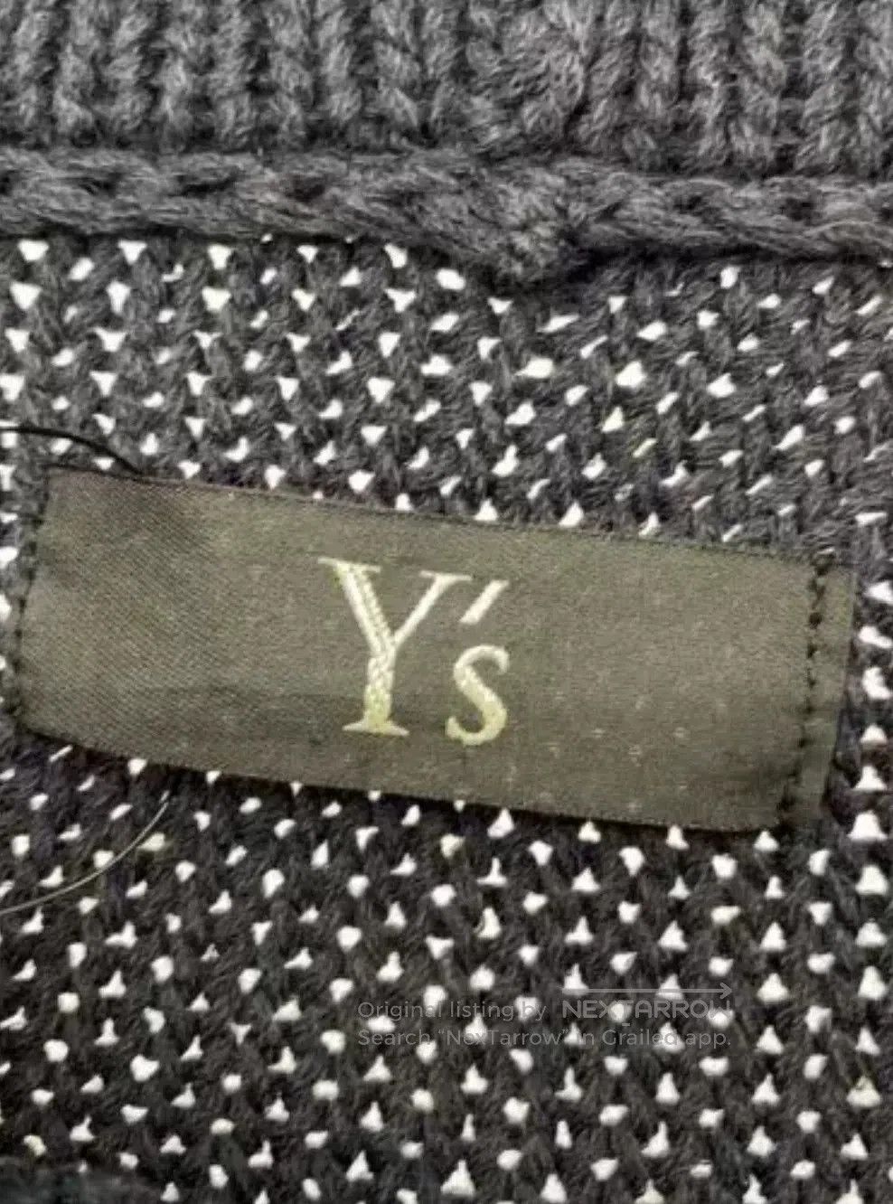 Yohji Yamamoto Y's Yohji Yamamoto 90s Black Cardigan. Size M / US 6-8 / IT 42-44 - 4 Thumbnail