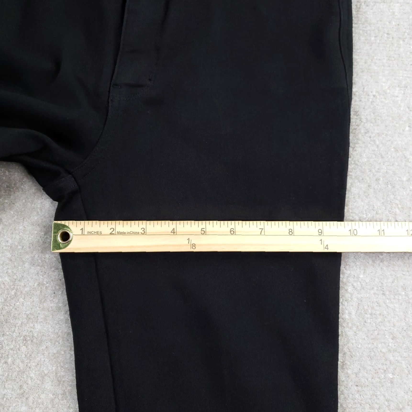Vintage Judy Blue Jeans Womens 11/30 Black High Rise Skinny Tummy Control Stretch Size 32" / US 10 / IT 46 - 5 Thumbnail