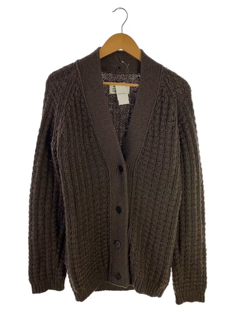 Maison Margiela Waffle Stitch Wool Knit Cardigan Size US L / EU 52-54 / 3 - 1 Thumbnail