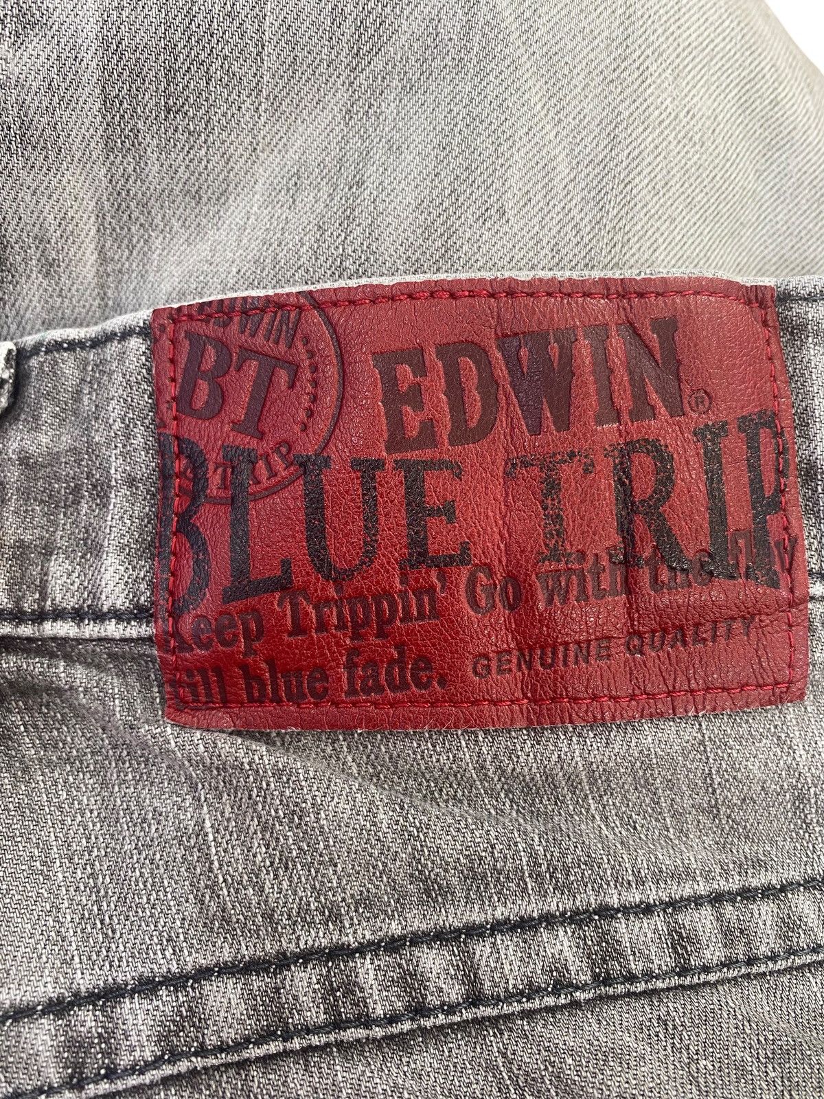 Edwin Blue Trip Edwin Acid Light Wash Style Loose Jeans Size US 30 / EU 46 - 10 Thumbnail